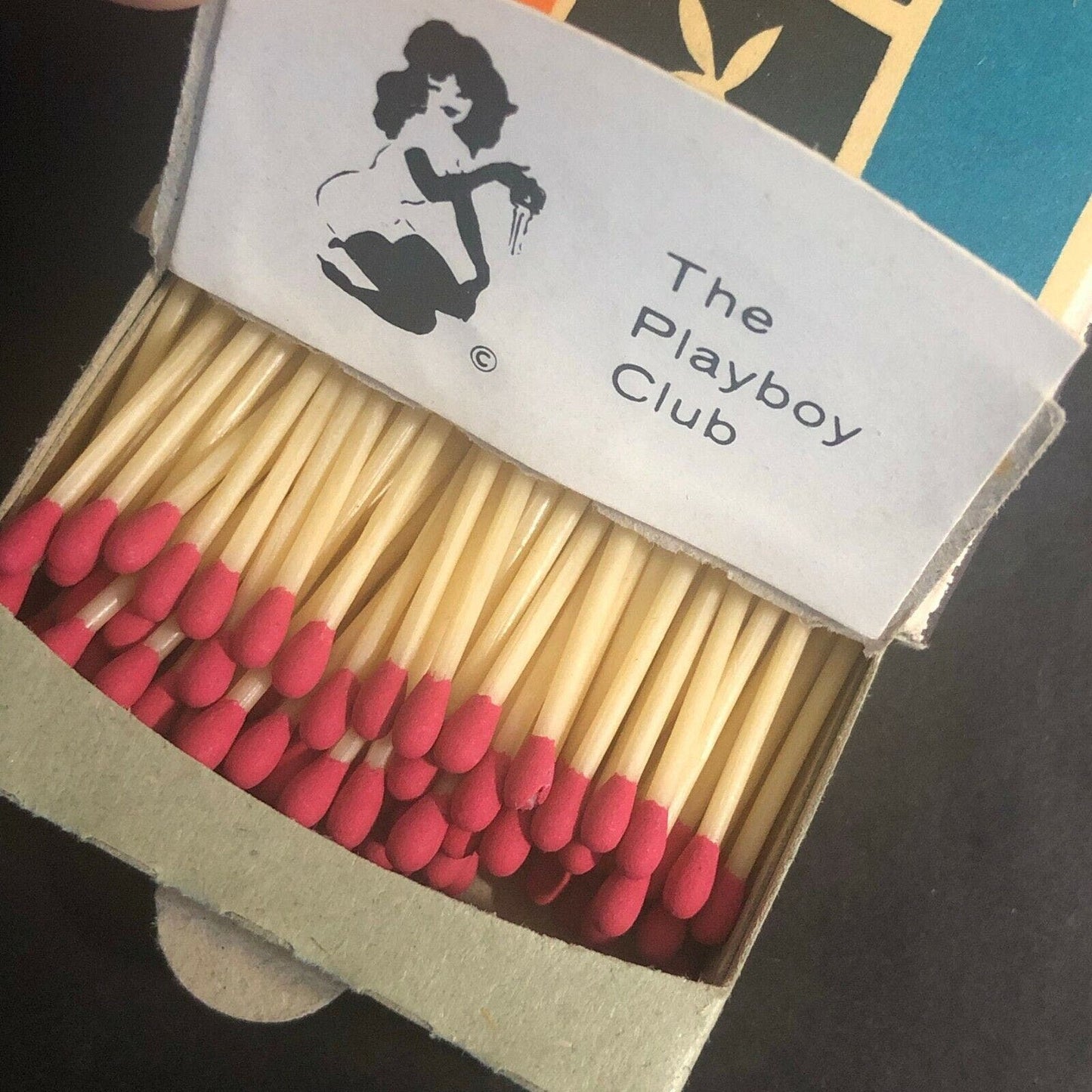 "The Playboy Club" Vintage c1978-80 Full Matchbook Matchbox Italian Made VGC
