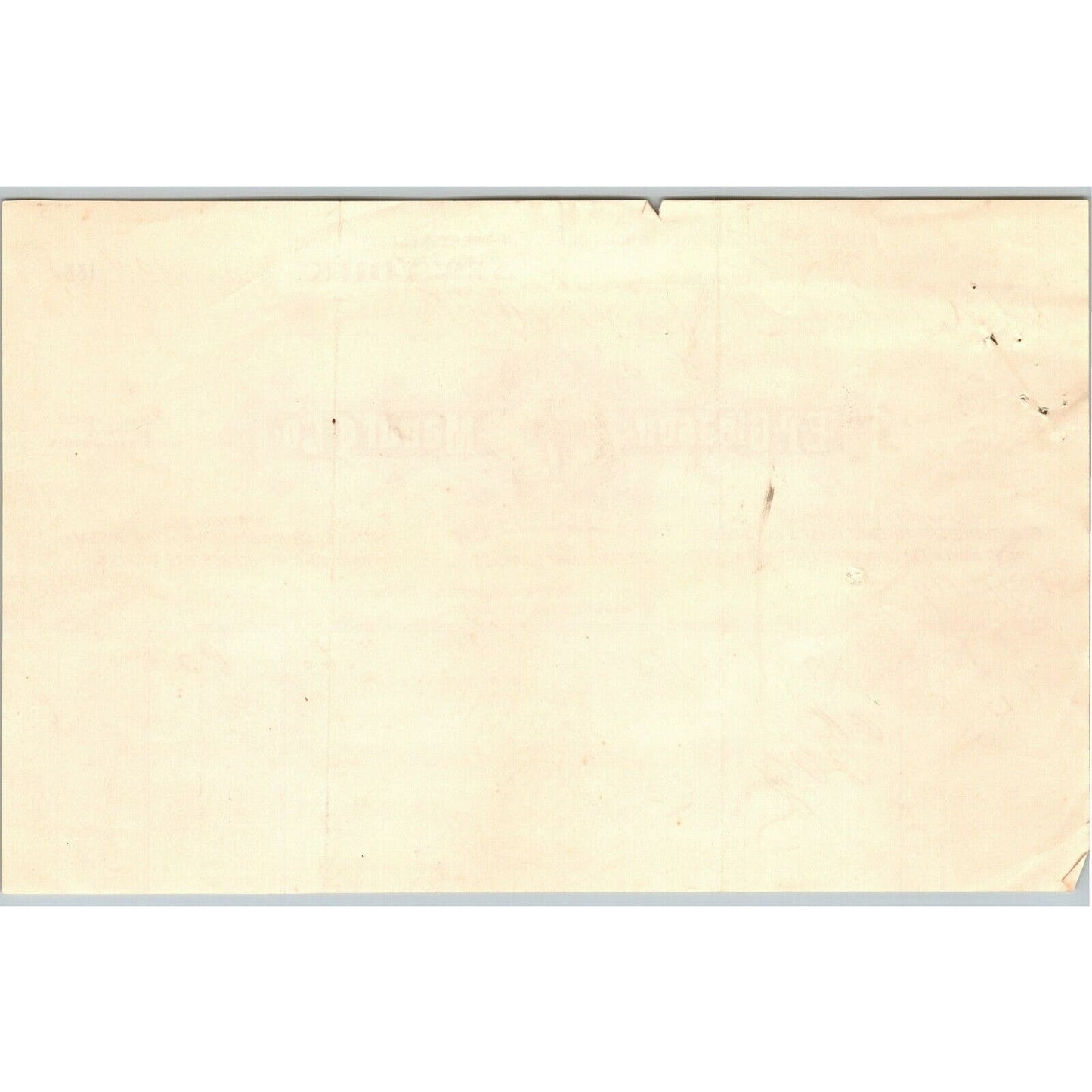 Jan 1888 "E. P. Gleason" Cut Glass Globes Billhead Letterhead Mercer St NYC