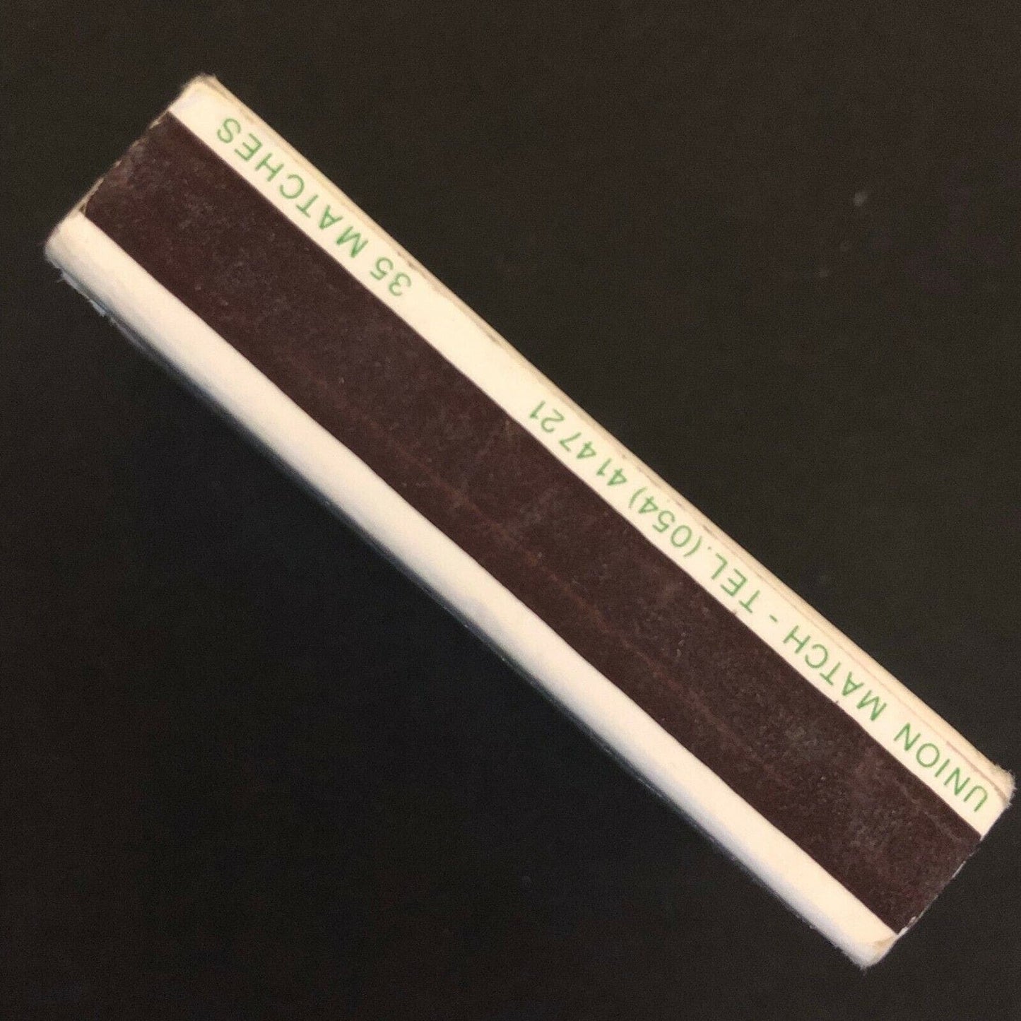 c1970's-80's Wooden French Matchbox Matchbook "Hotel Amigo" rue de l' Amigo
