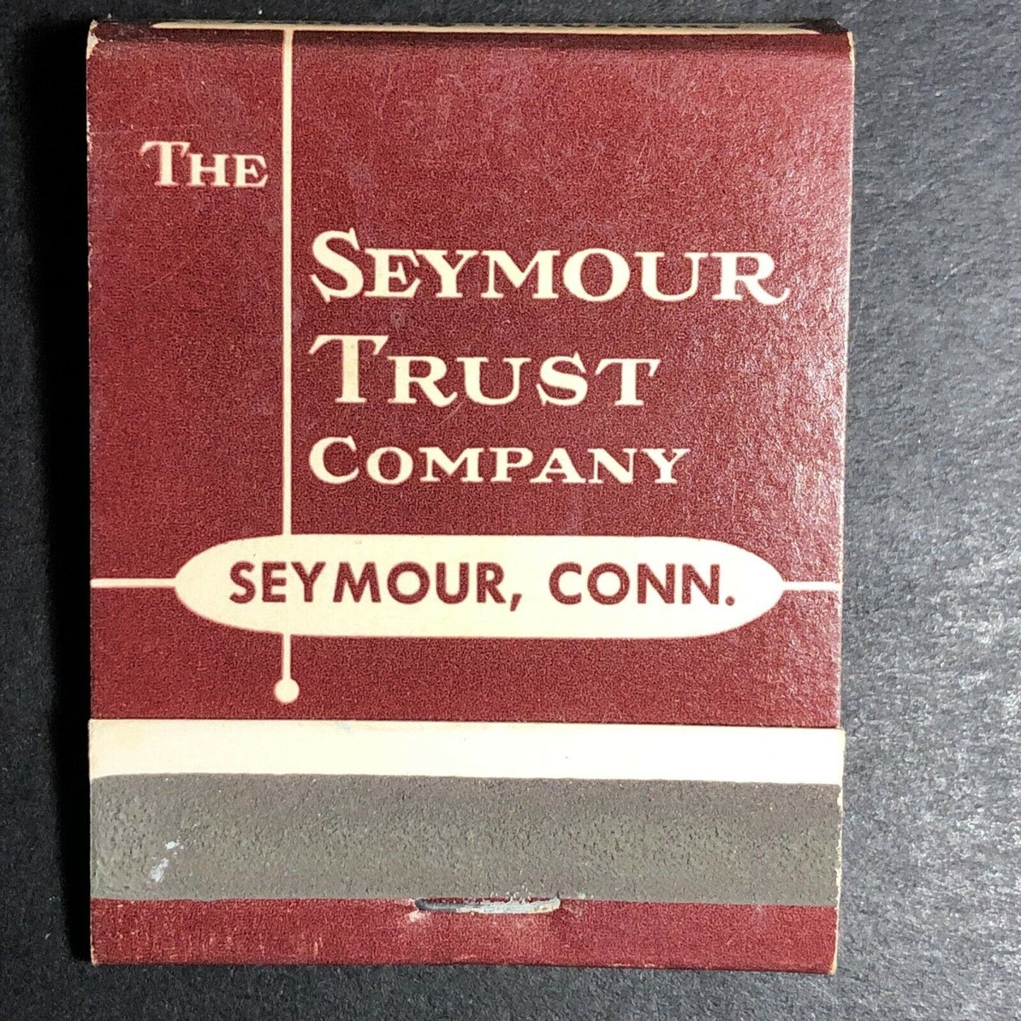1960's-70's Full Matchbook - "Seymour Trust Company" CT