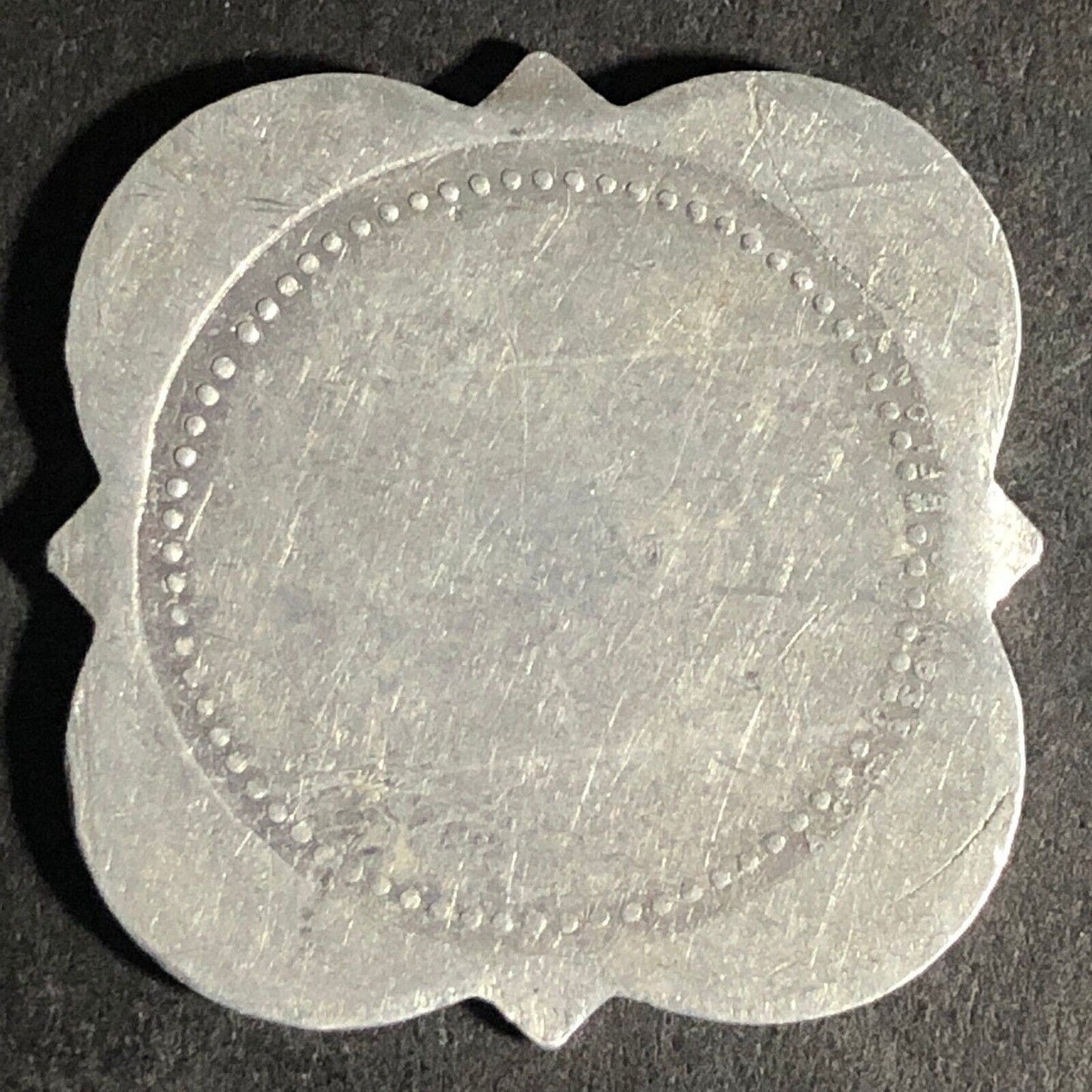 McLaren 1/2 River Road & Roswell (Tonawanda, NY) Scalloped Alum Token 27.8mm
