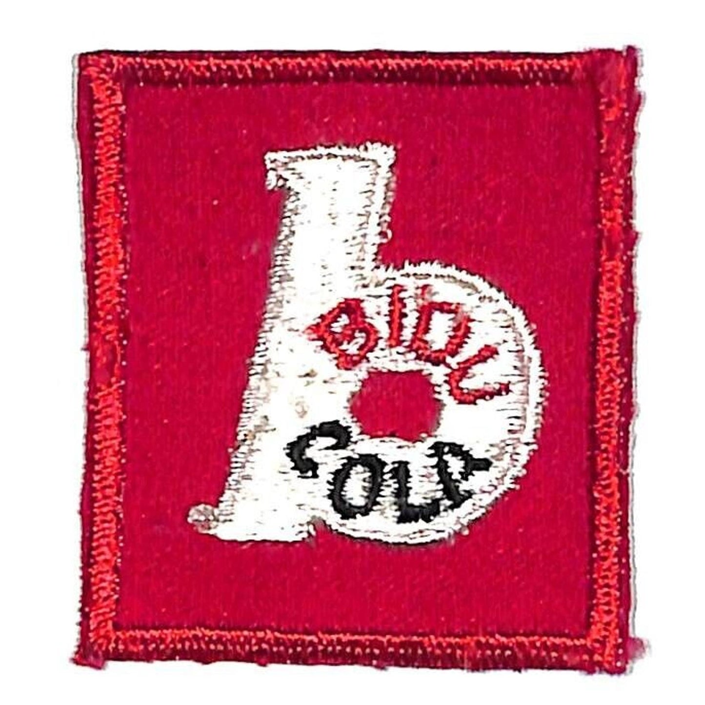Bidu Cola (Argentina) Small Embroidered Soda Patch c1950's-60's VGC Scarce