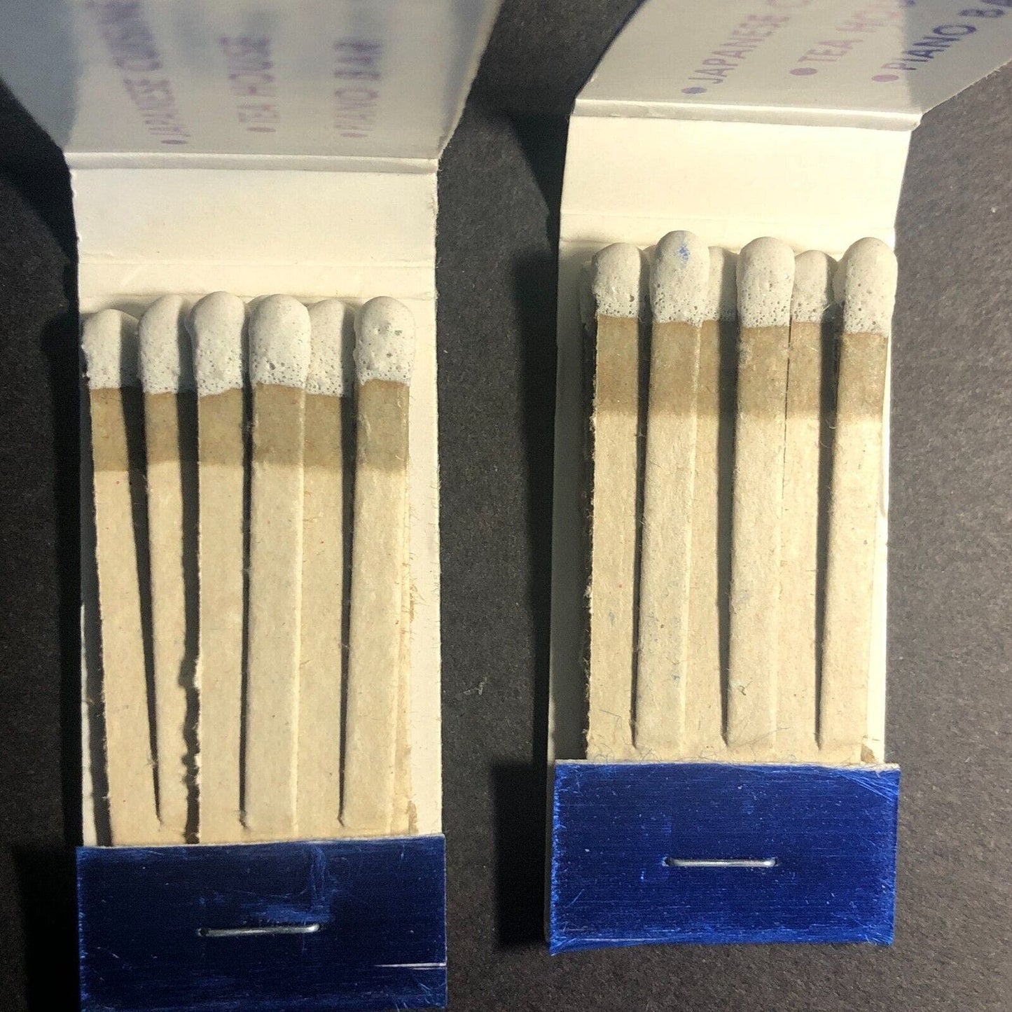 Kabuki of Chicago Restaurant (2) Matchbooks c1977-80's Scarce VGC