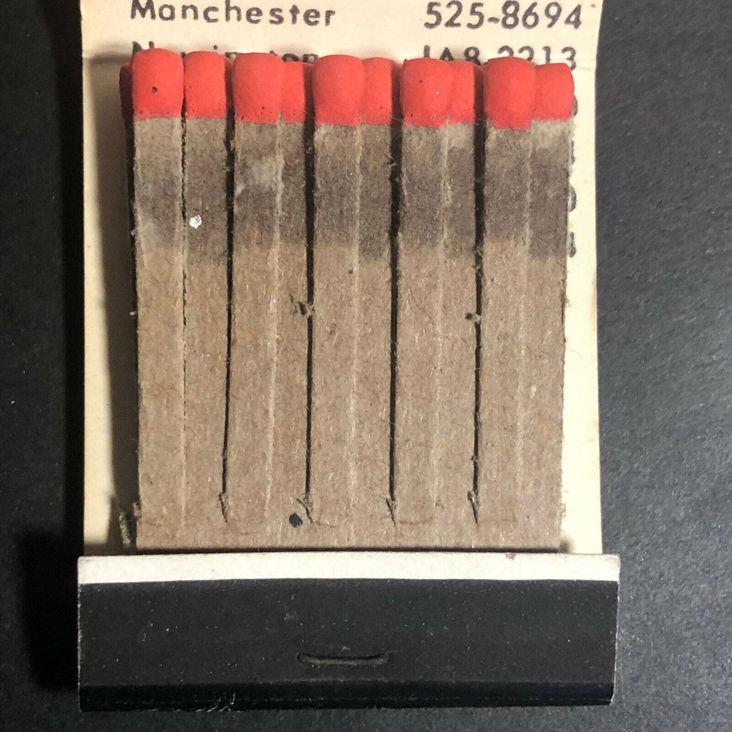 1960's Full Matchbook "Taggarts Driving School" (Several CT Locations)