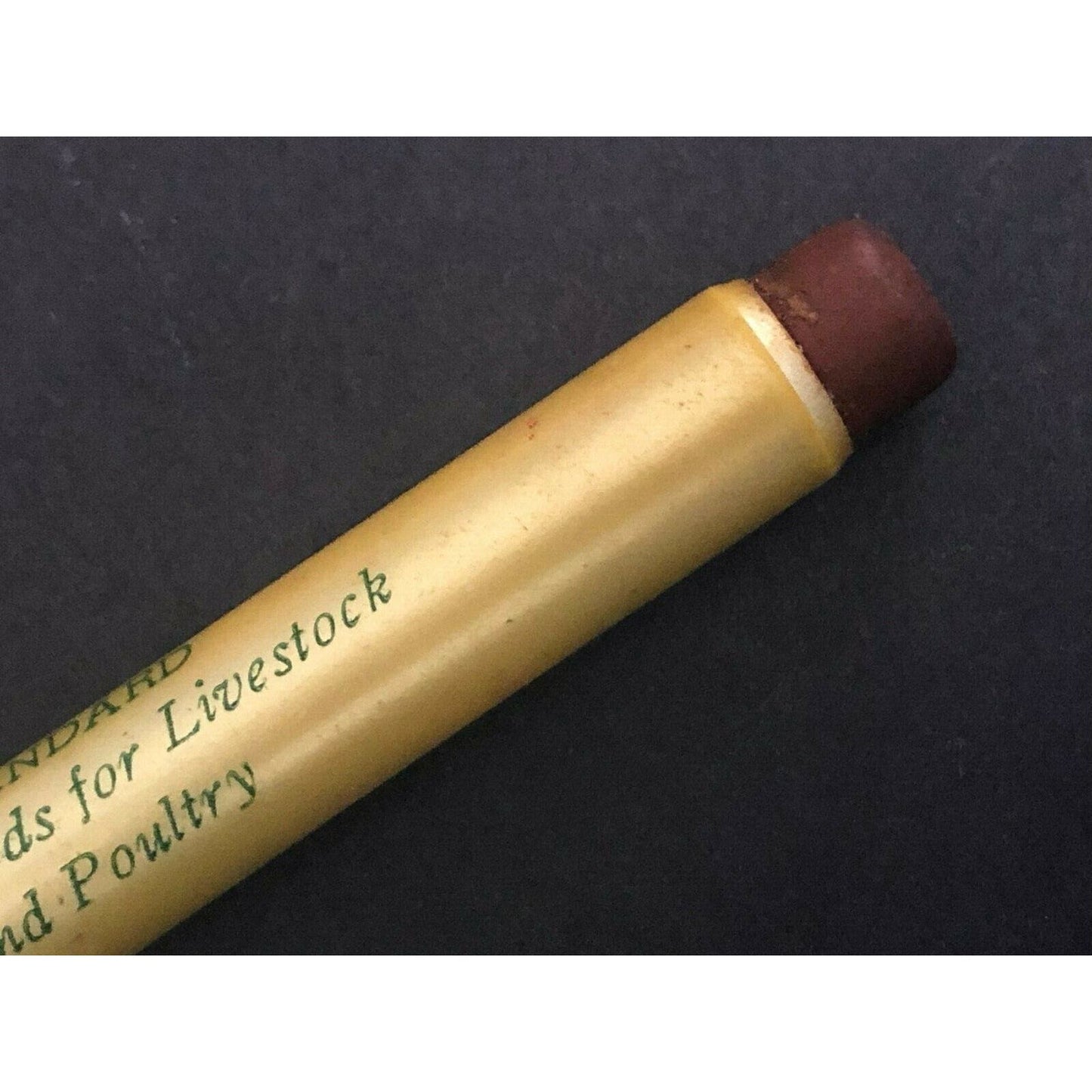 c1930's40's Standard Soy Bean Mills Centerville, Iowa Advertising Bullet Pencil