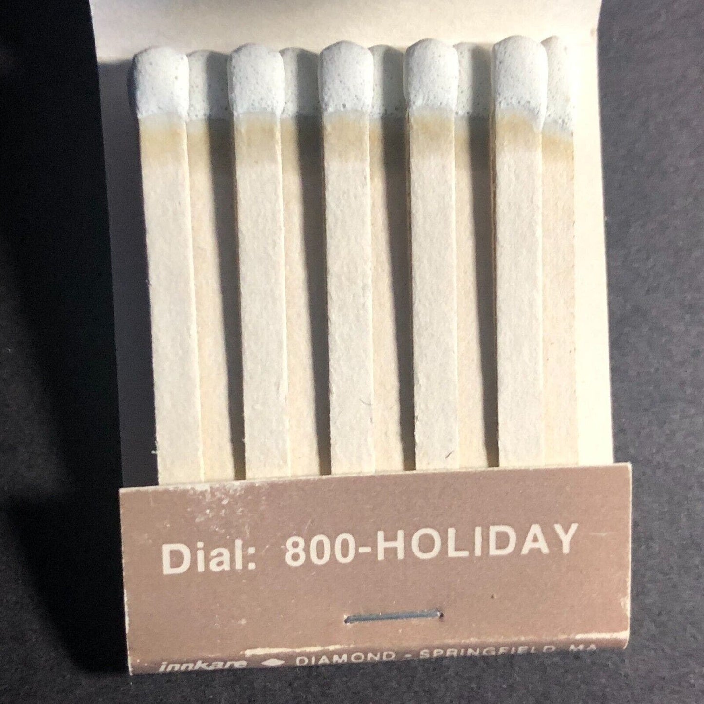 Holiday Inn 800-Holiday Full Matchbook c1975-80's VGC