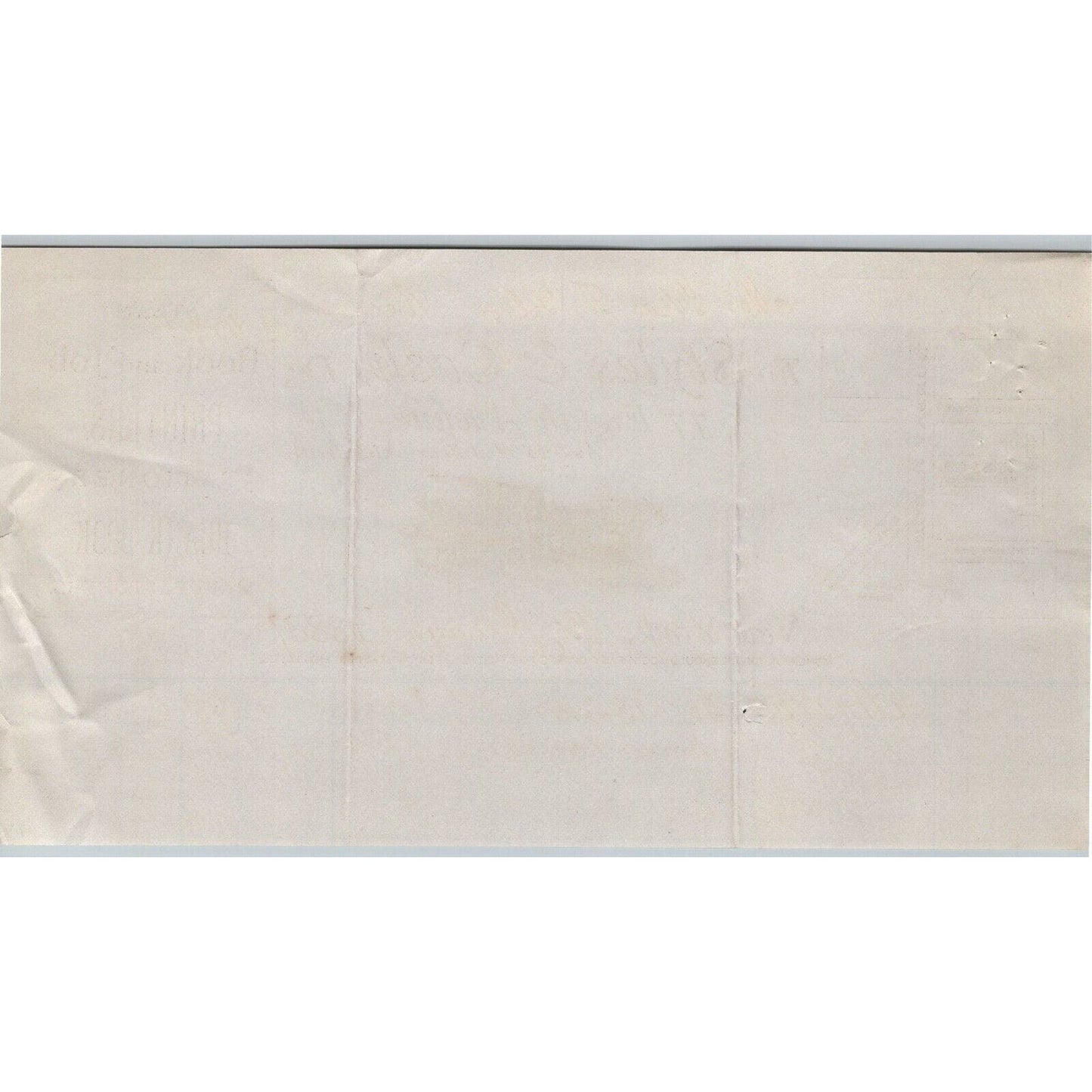 1888 Styles & Cash Book and Job Printers Billhead Letterhead 77 8th Ave NYC