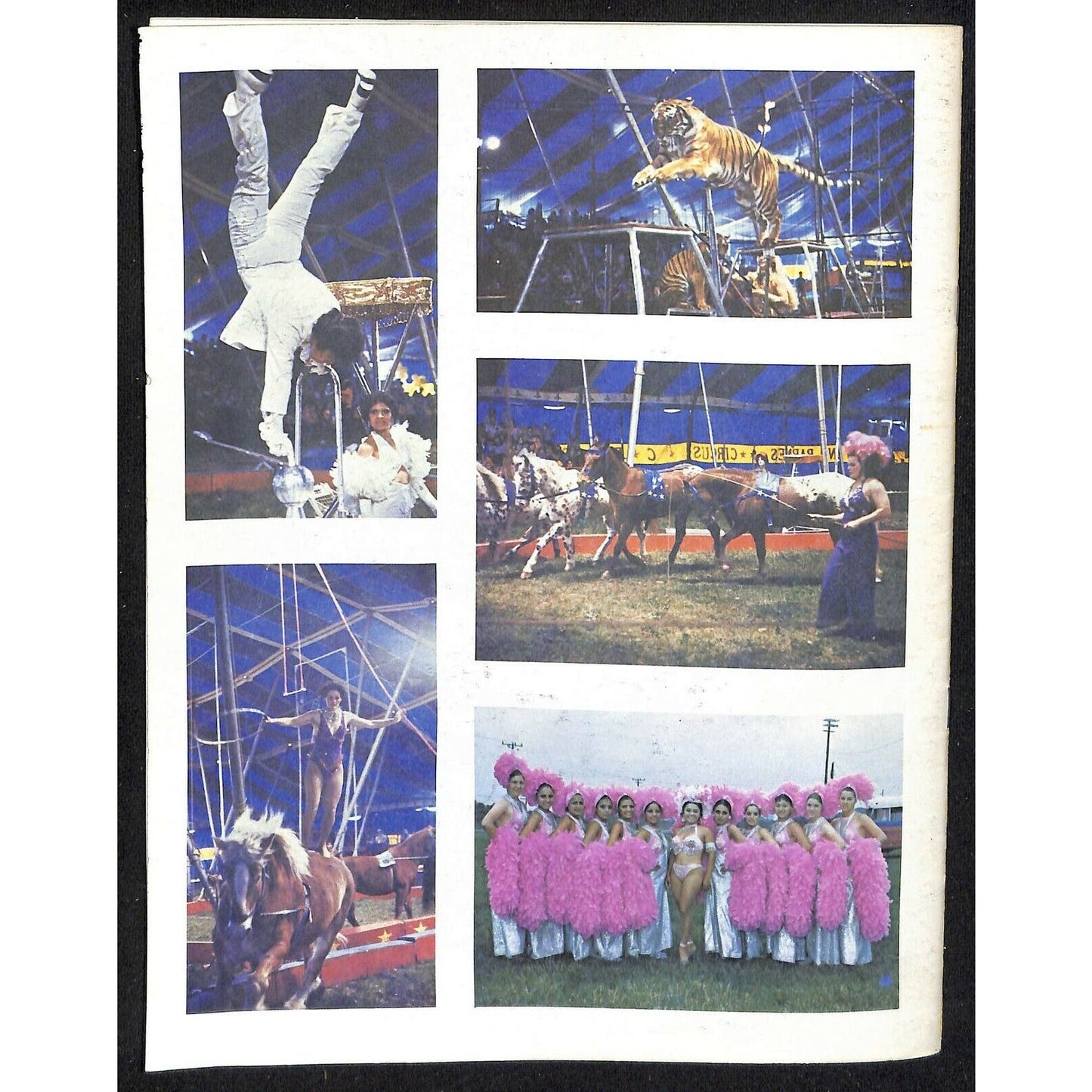 c1982 Carson & Barnes Circus Souvenir Program 16pp.