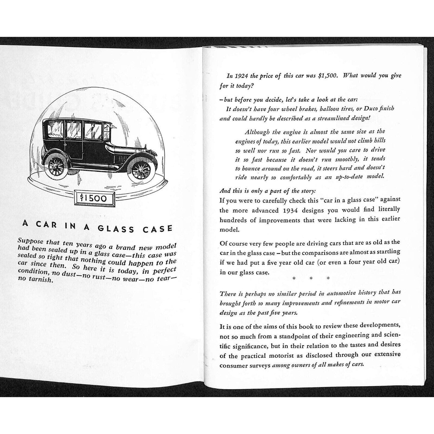 General Motors "The Automobile Buyer's Guide" 1934 80pp - Chicago World's Fair*