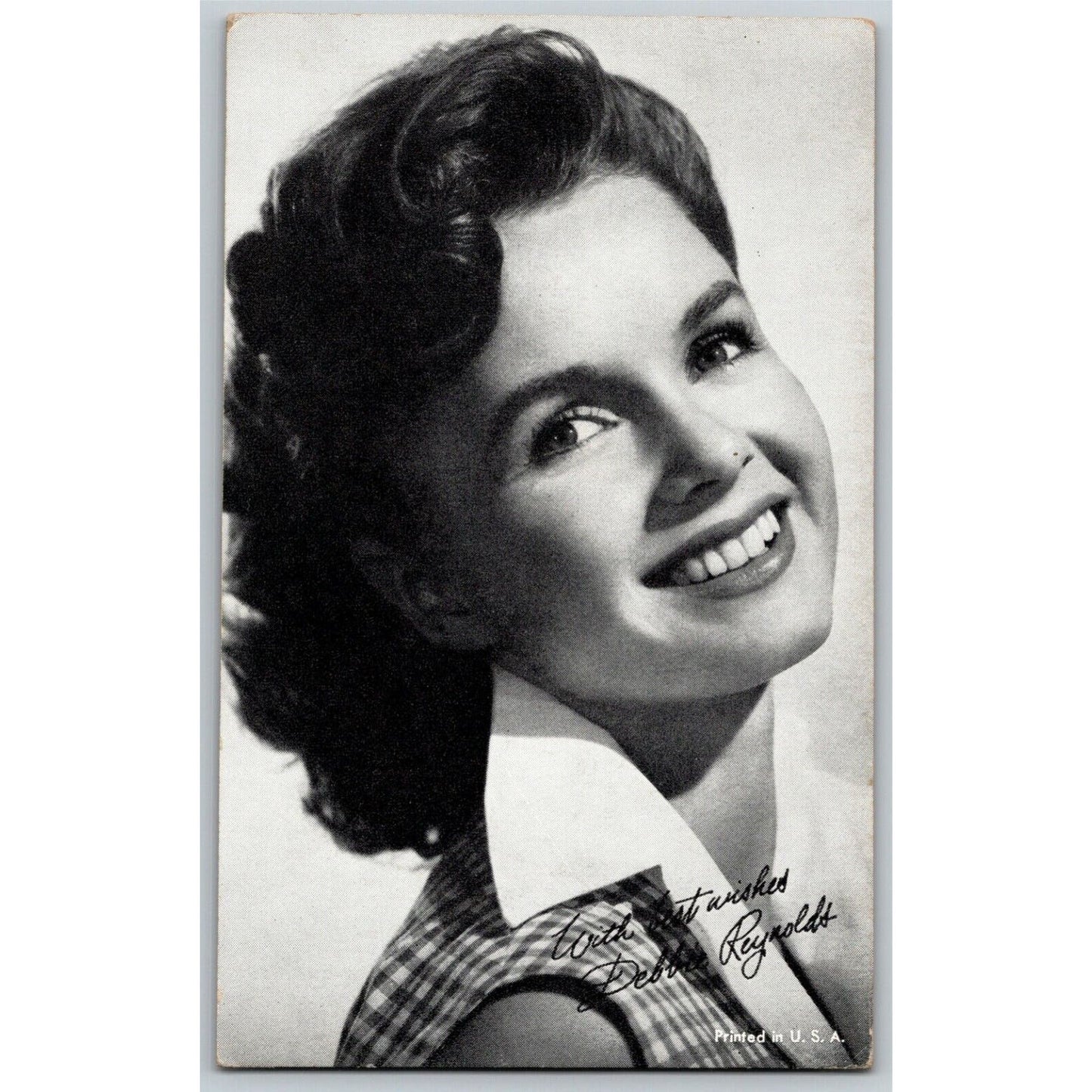 Debbie Reynolds Leading Lady Movie Star Arcade Card - Ken Prag Coll. EXC