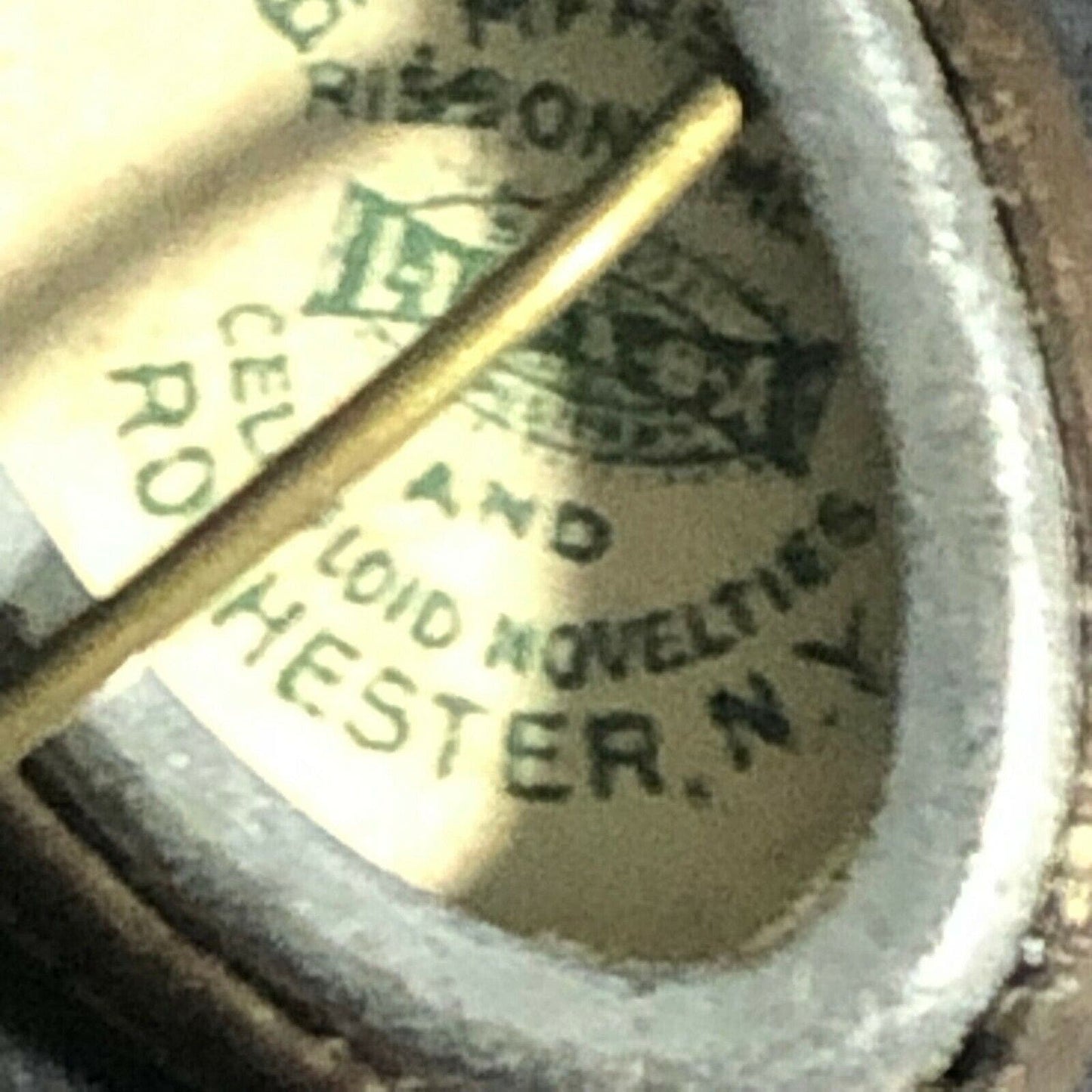 c1910-1920 Eastman (Kodak) Professional School Celluloid Bastian Oval Pinback