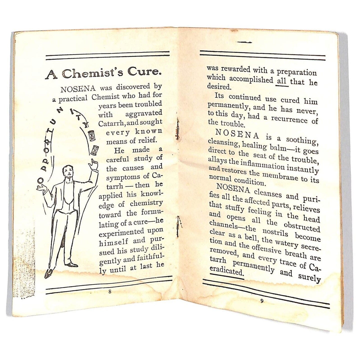 Jerome, VA Moomaw & Co. Dry Goods "The Land of the Wheeze" Nosena c1906 Booklet