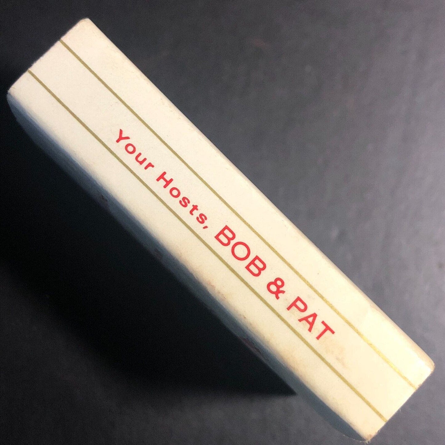 Pat's Restaurant Valparaiso, IN Matchbox / Matchbook c1974-84