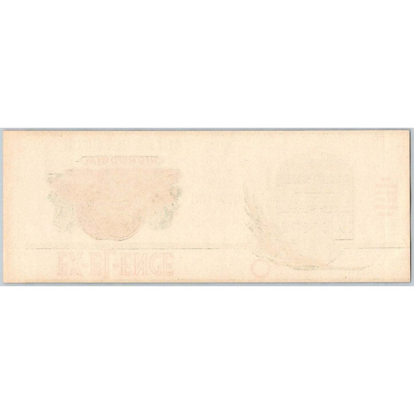 Ex-El-Ence Wisconsin Early June Peas Paper Can Label c1920's-30's VGC