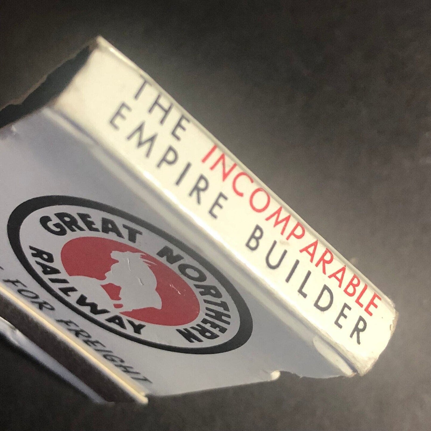 Great Northern Railway "Rocky" Full 20-Str Matchbook c1960's Damage