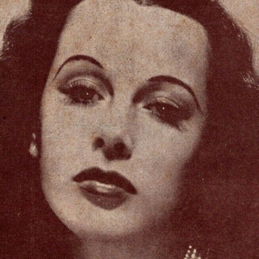 Heddy Lamarr Leading Lady Movie Star Arcade Card - Ken Prag Coll. EXC