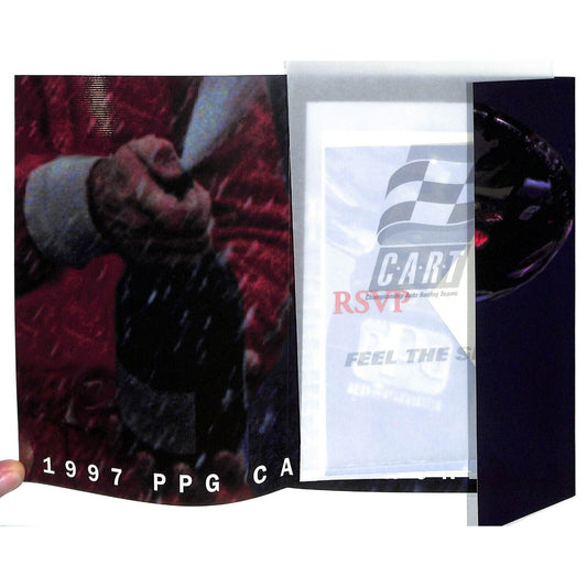 1997 PPG Cart World Series Awards Banquet Invitation RSVP - Racing - Scarce
