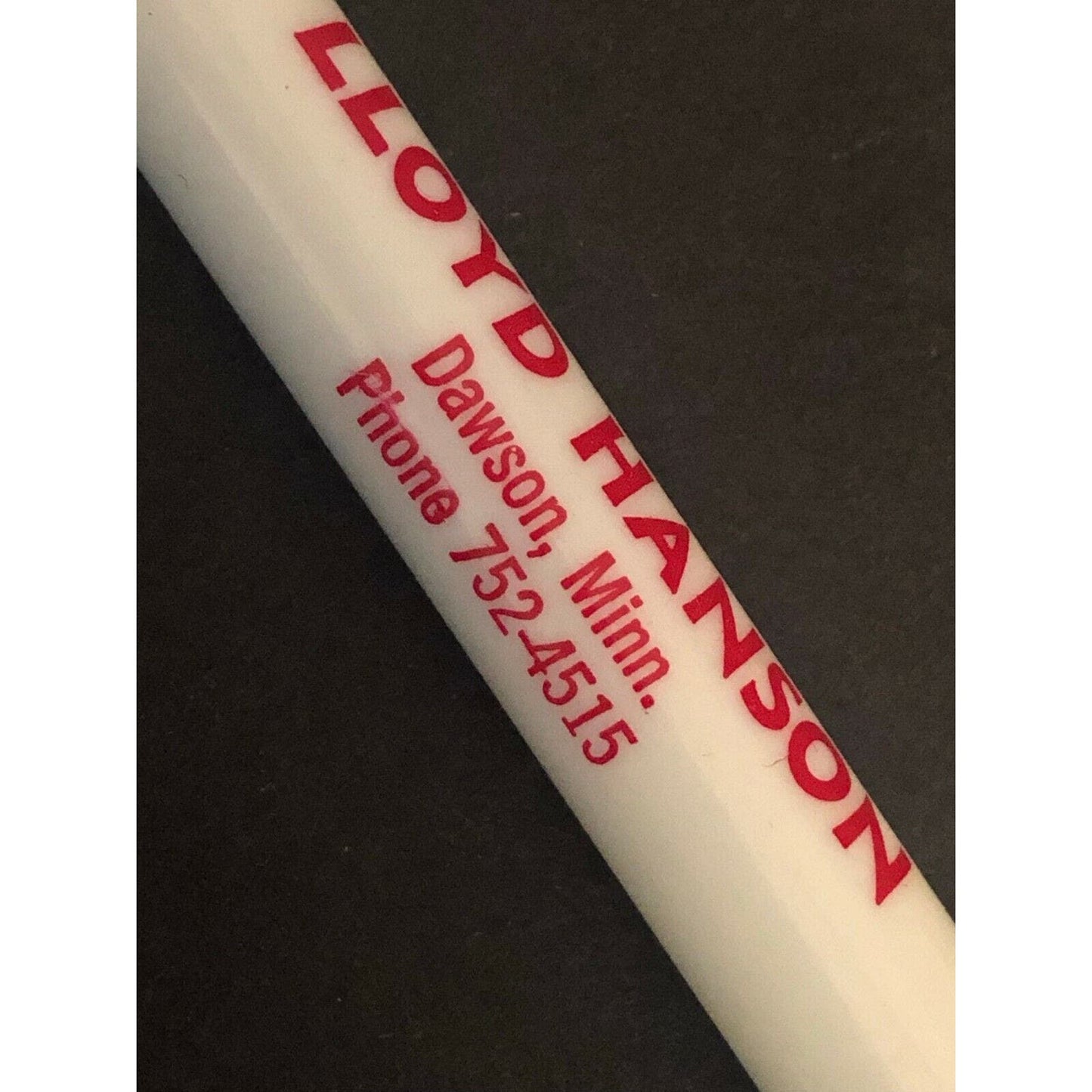 c1930's-40's "Funk "G" Seeds -Lloyd Hanson Dawson, MN" Advertising Bullet Pencil