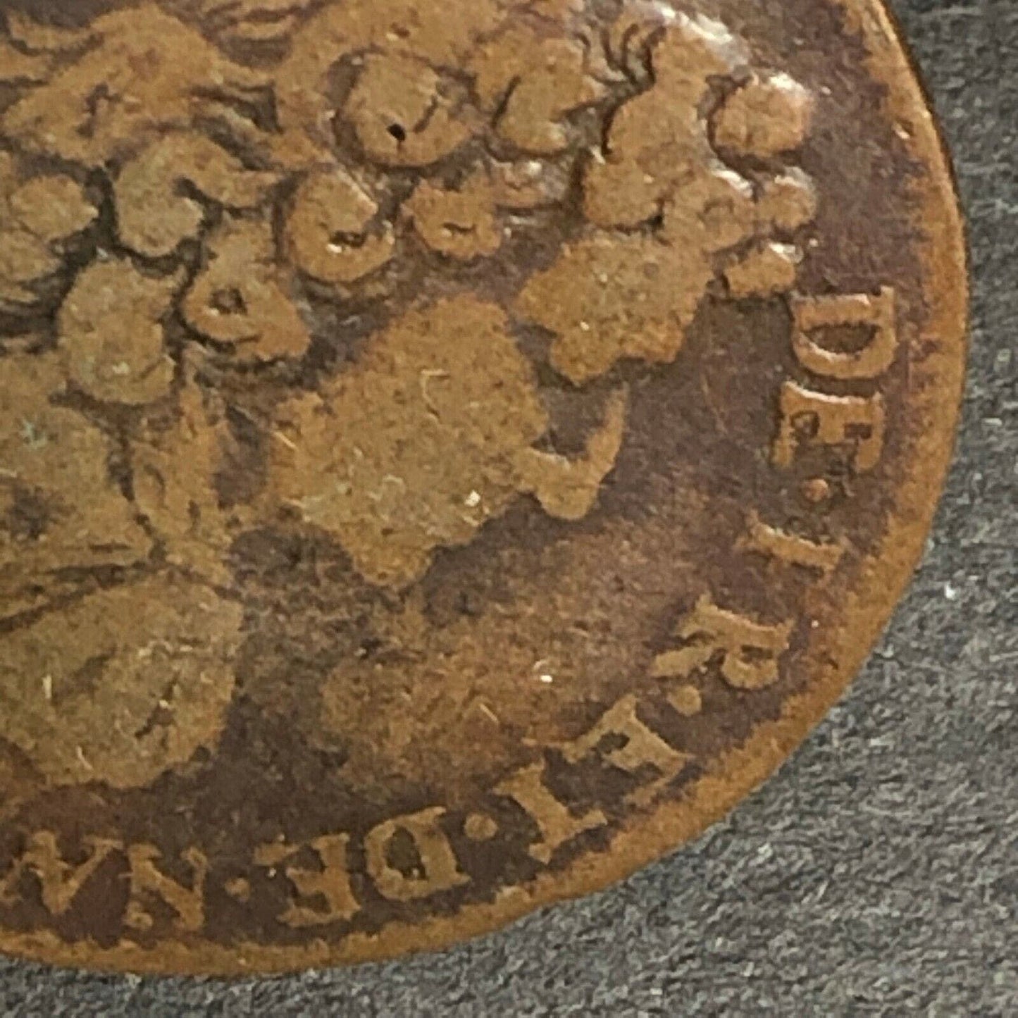 24.75mm Louis XIV Counter - Ben Fauver Coll.