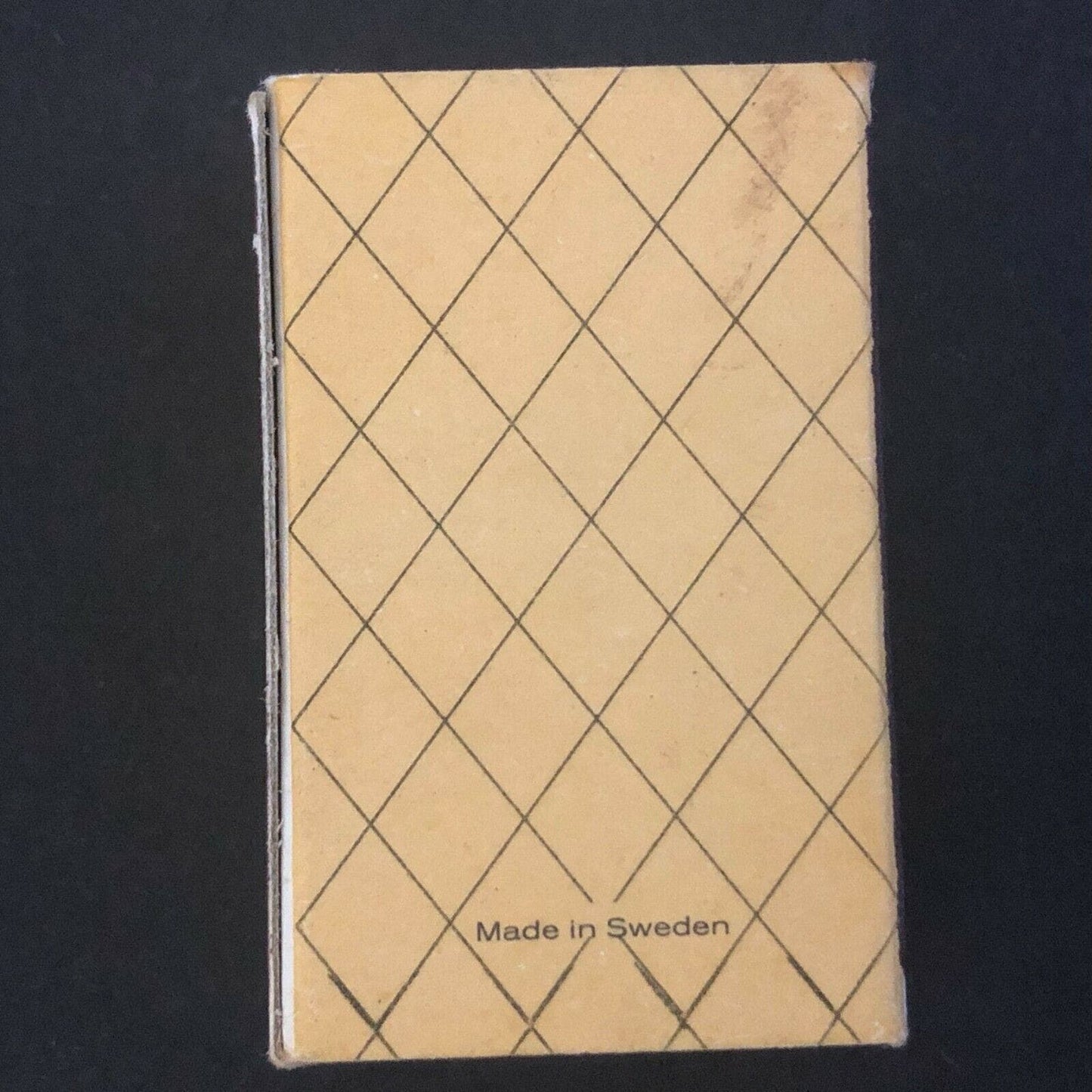 c1980's Foil Wooden Matchbox / Matchbook Fine Bouche Restaurant Centerbrook, CT