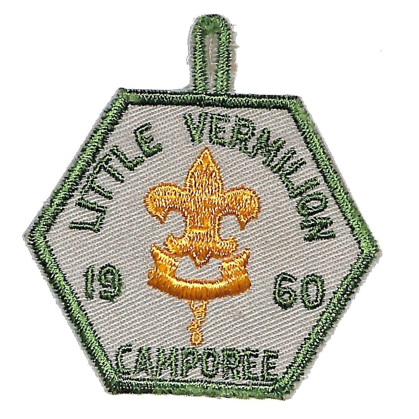 BSA Patch Little Vermilion Camporee 1960 Boy Scouts Piankeshaw Council Scarce