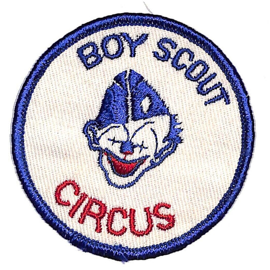 BSA Patch "Boy Scout Circus" Clown c1955-1965 -- VGC