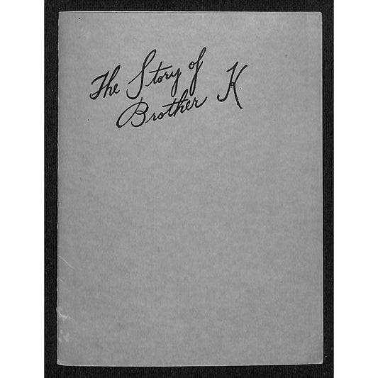 Indianapolis, IN Disciples of Christ Pension Fund "The Story of Brother K"