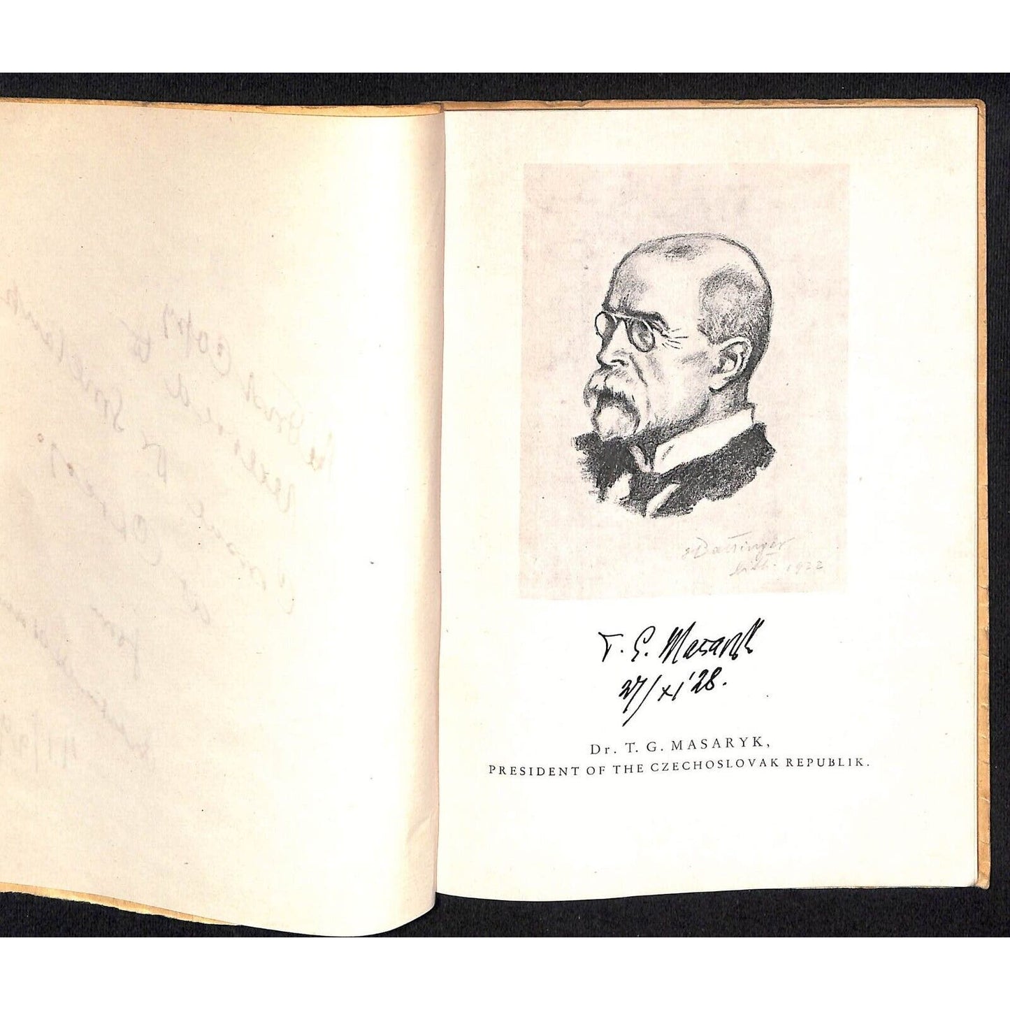 "The Prague Teachers' Chorus" Czechoslovakia Souvenir 1929 20+pp Signed - Scarce