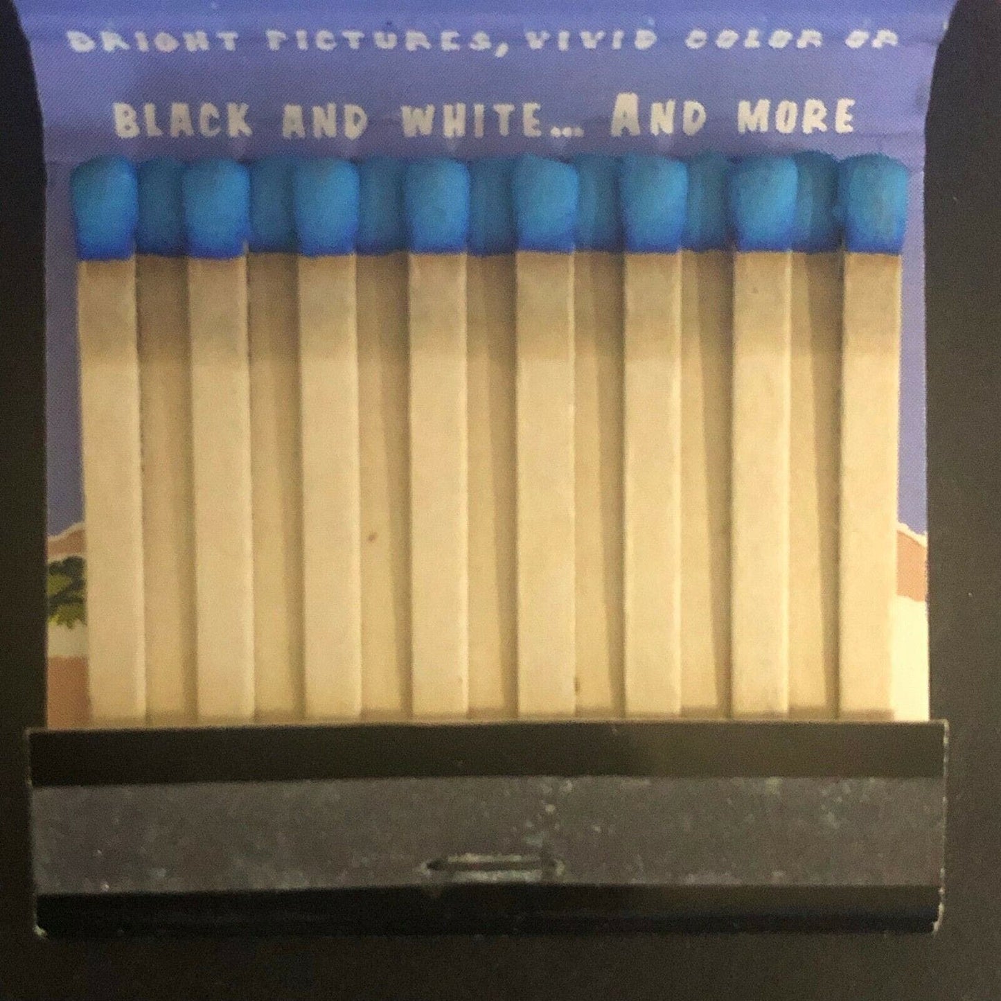 c1960's-70's Full Matchbook Scarce Vintage "The Richards" Early Cable TV Antenna