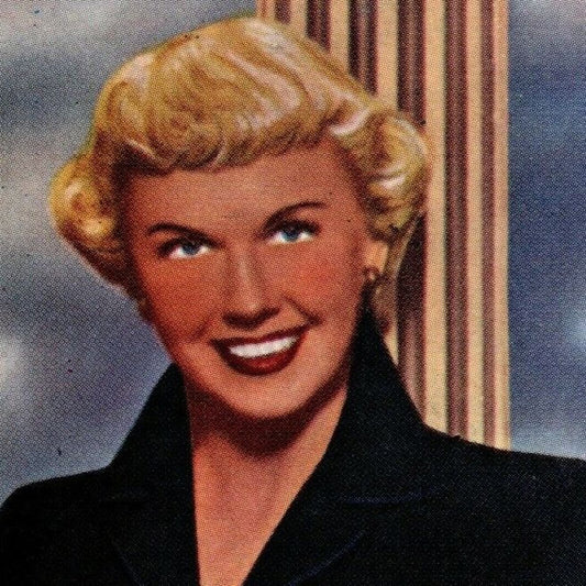 Doris Day Vintage Postcard Ken Prag Collection VGC Unposted