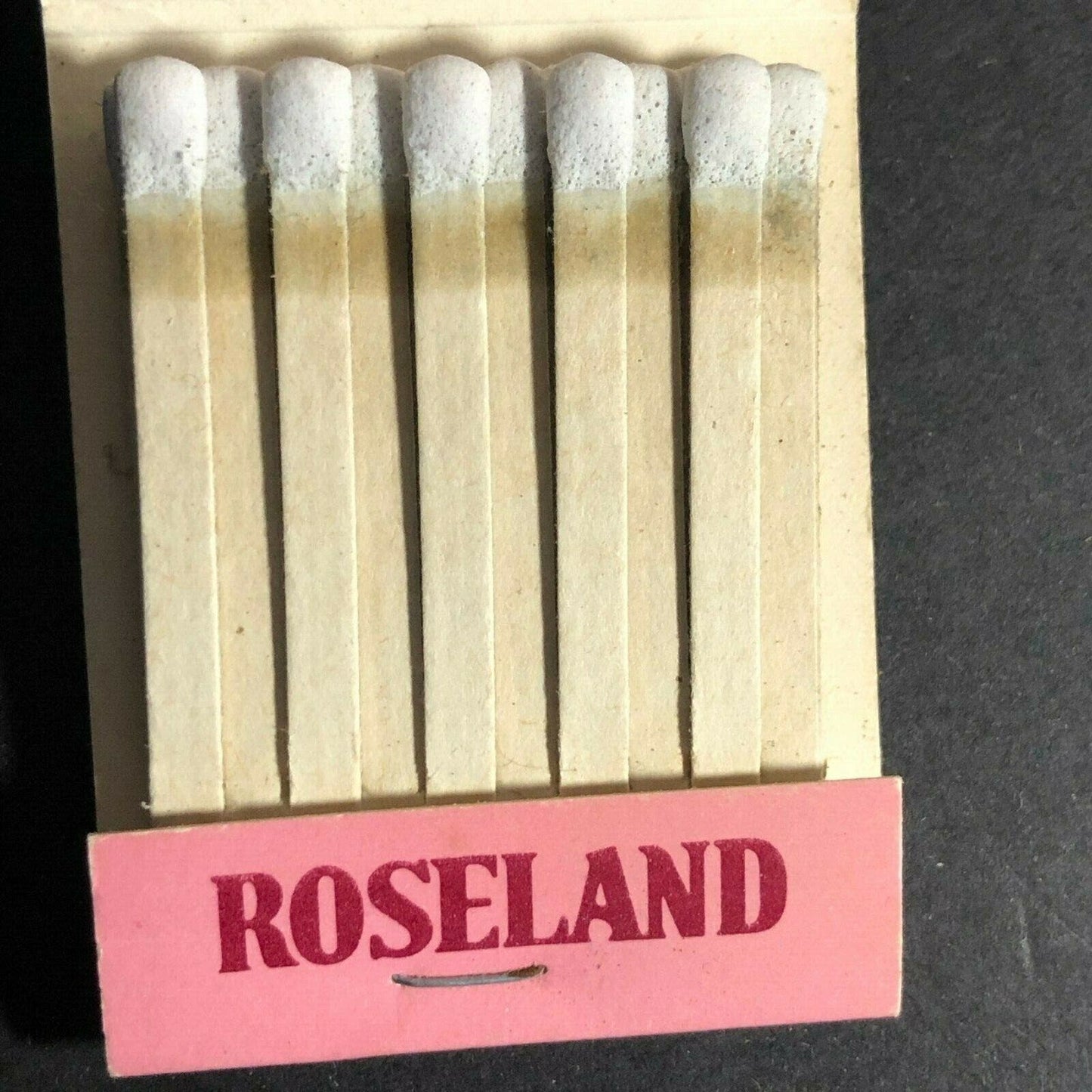 c1970's Very Scarce Full Matchbook Roseland Dancing Ballroom Disco NYC