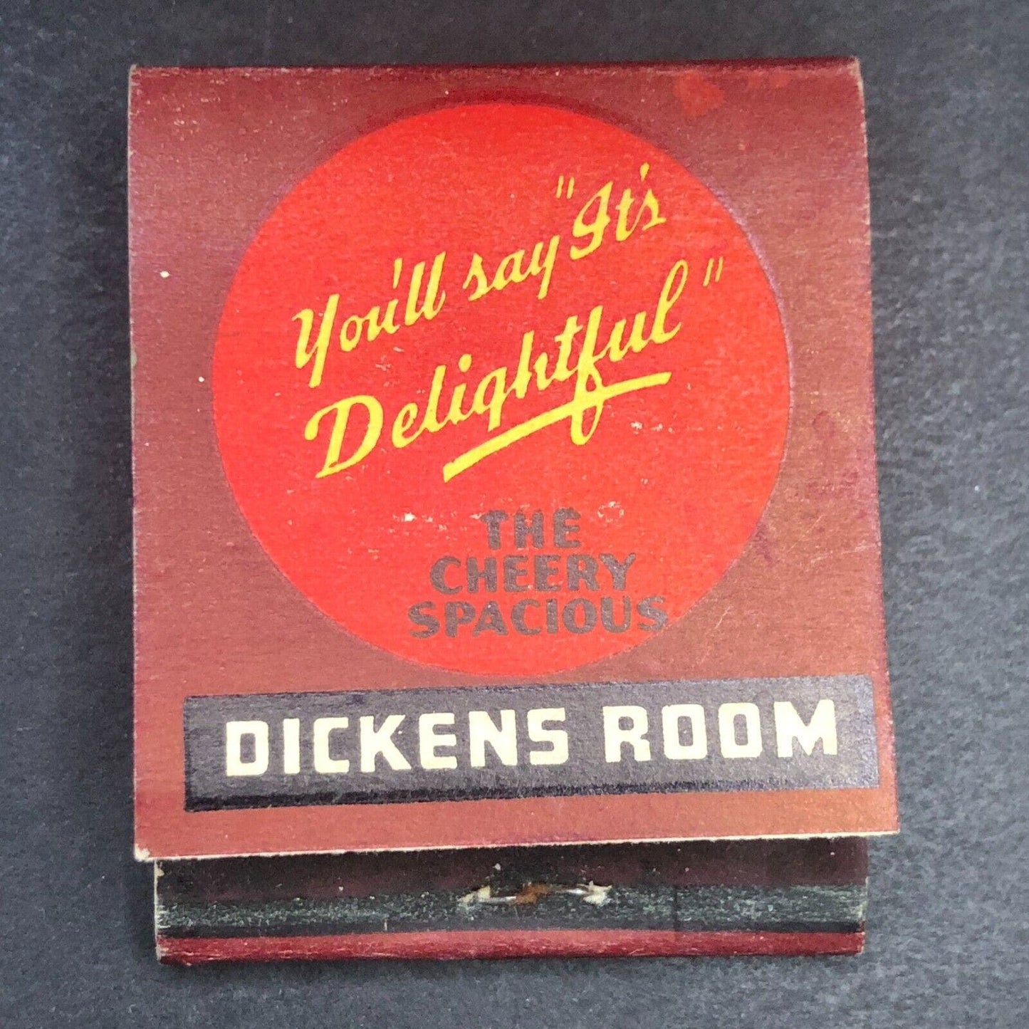 Hotel Onondaga Syracuse, NY Mostly Full (-2) Matchbook c1940's VGC Scarce