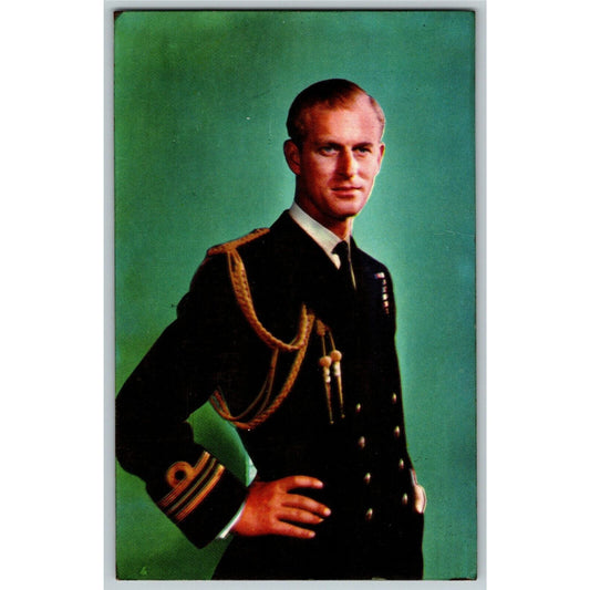 Early 1950's The Duke of Edinburgh K. G. PPC Postcard Unposted