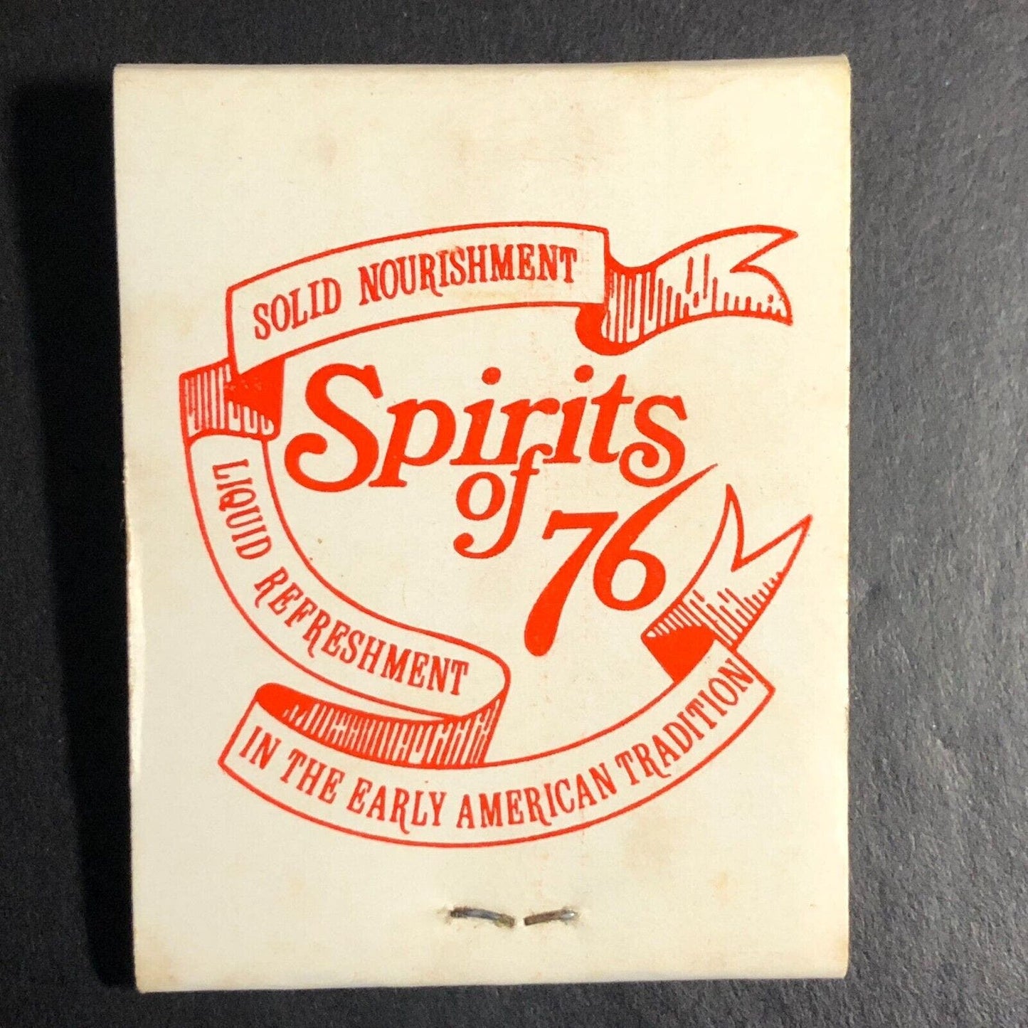 Dutch Pantry Restaurants Full Matchbook c1968-73 VGC "Spirts of 76" Scarce