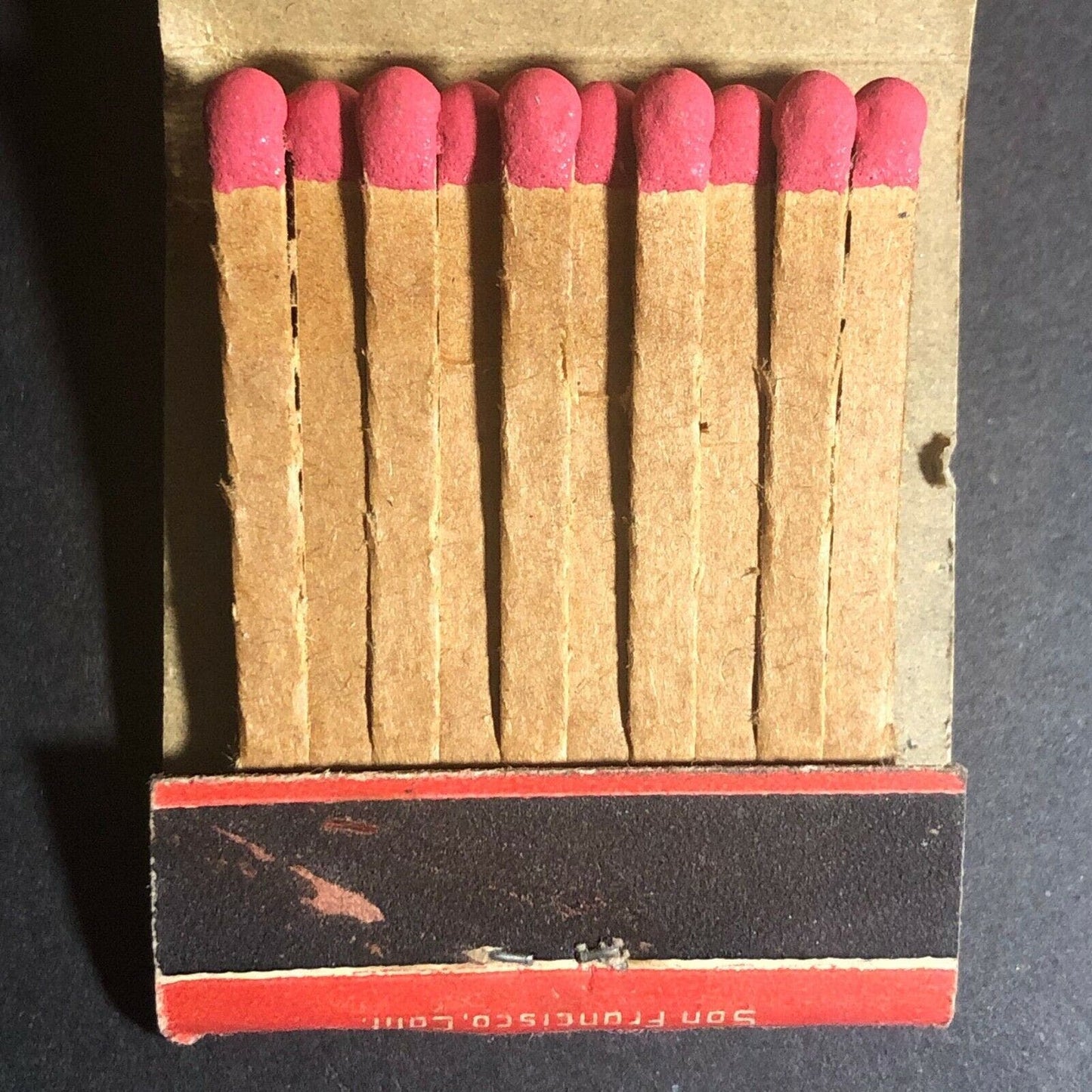 Vintage 1940's-50's Matchbook "Bedell's Sacramento" Restaurant