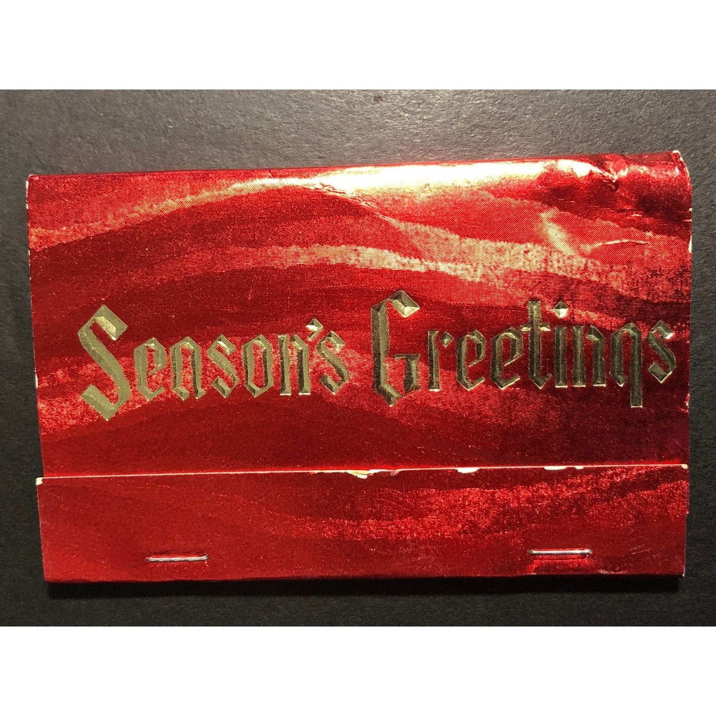 First Federal Savings Berwyn La Grange Full Christmas Matchbook c1974-79 Scarce