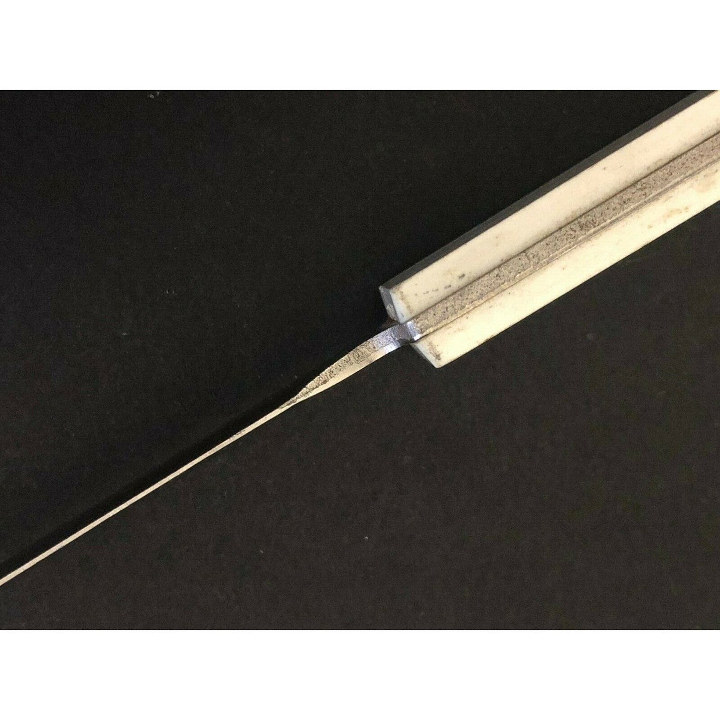 c1970's-80's Vintage 7" Mercantile Bank Metal Plastic Advertising Letter Opener