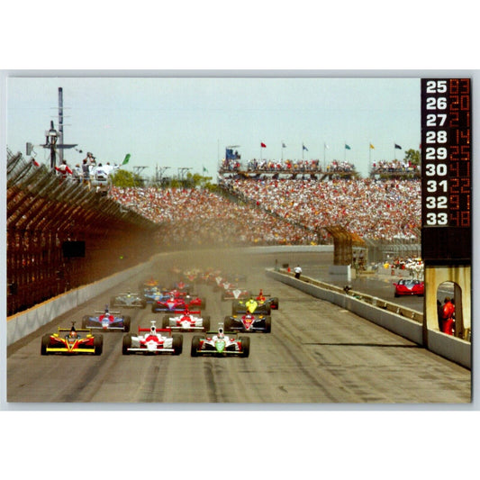 c2005 Indy 500 - Start Finish - Motor Speedway NOS 4" x 5 3/4" Postcard