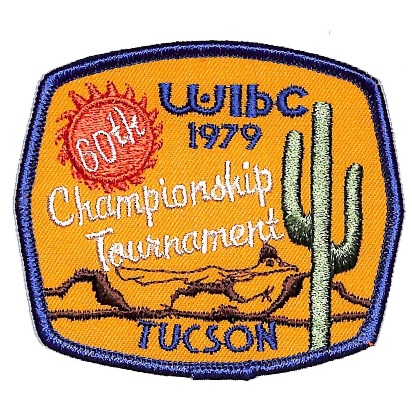 1979 Tucson 60th Championship Tournament WIBC Embroidered Bowling Patch