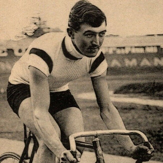 Henri Lignon Peugeot Lion Gran Prix Bicyclist Bicycle Postcard c1909