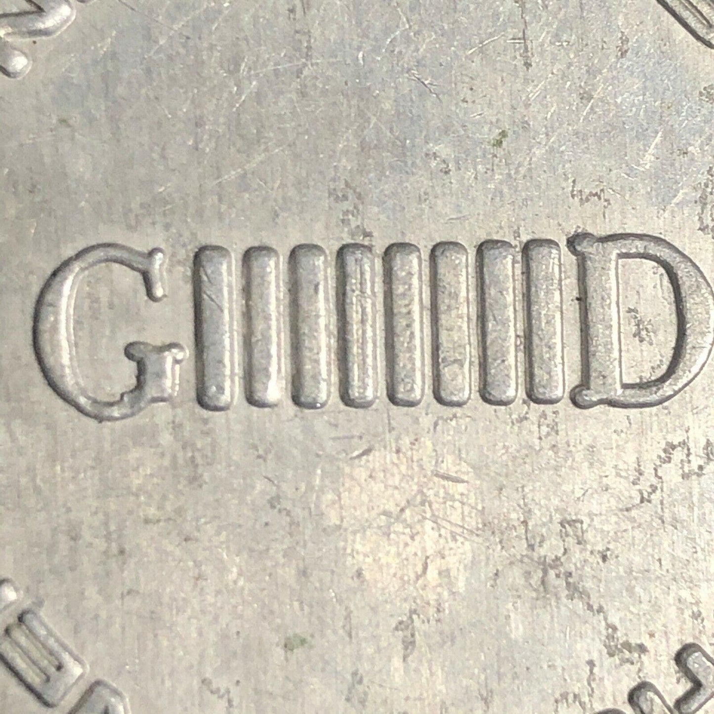 37mm Aluminum? 1963 General Dynamics Astronautics 5th Anniv. Open House Token