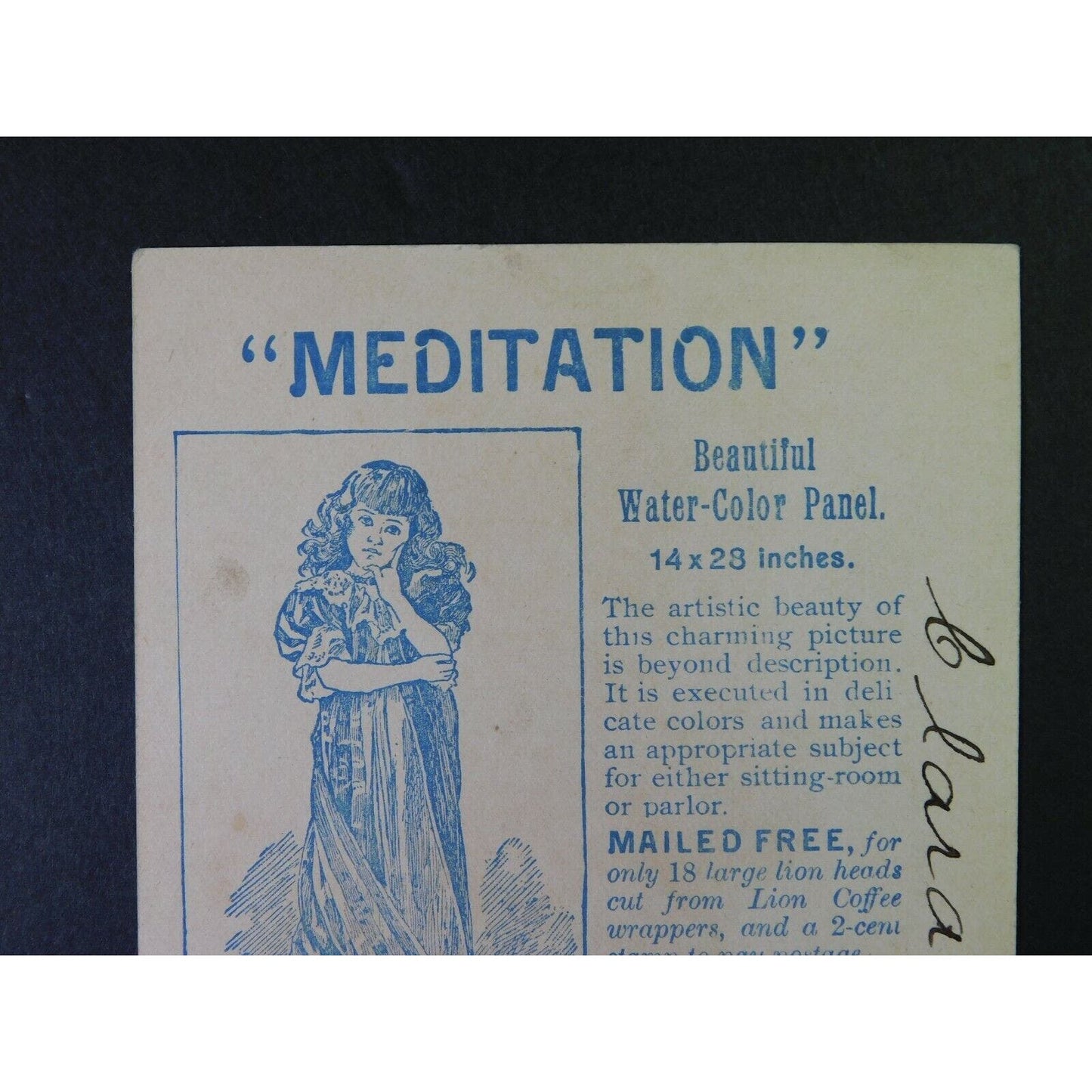 Victorian Advertising Trade Card - Woolson Spice Co. Mail In Offer Toledo OH
