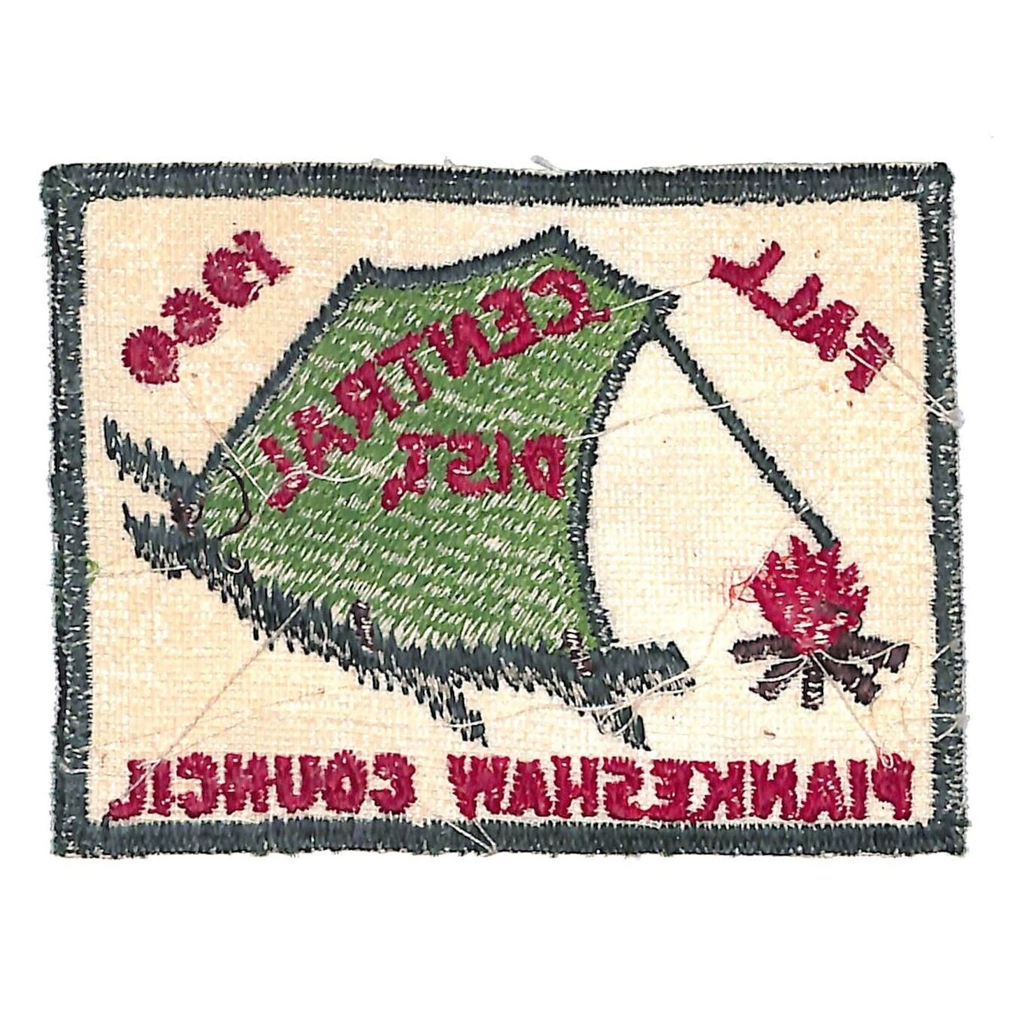 BSA Patch Piankeshaw Council Central District Fall 1960 - Scarce