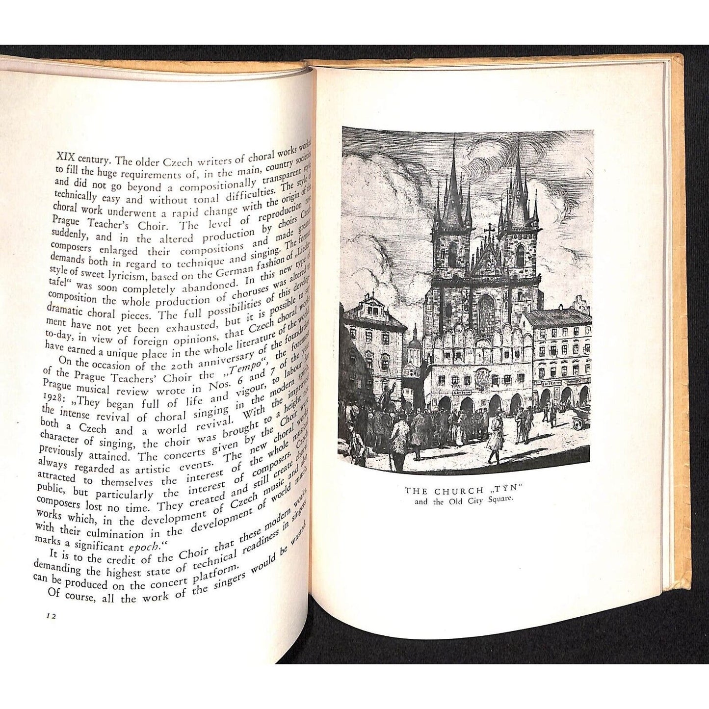 "The Prague Teachers' Chorus" Czechoslovakia Souvenir 1929 20+pp Signed - Scarce