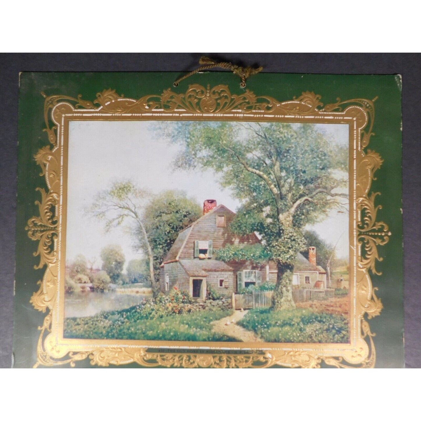 B. W. Hooker & Co. "Liberal House Furnishers" 1904 Calendar Graniteville Vermont