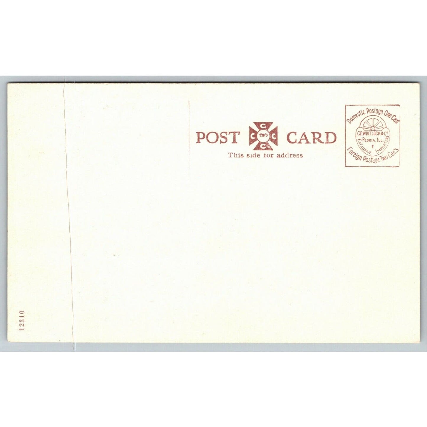 Vintage PPC Postcard - "Catholic Church, Carson City, Nevada"