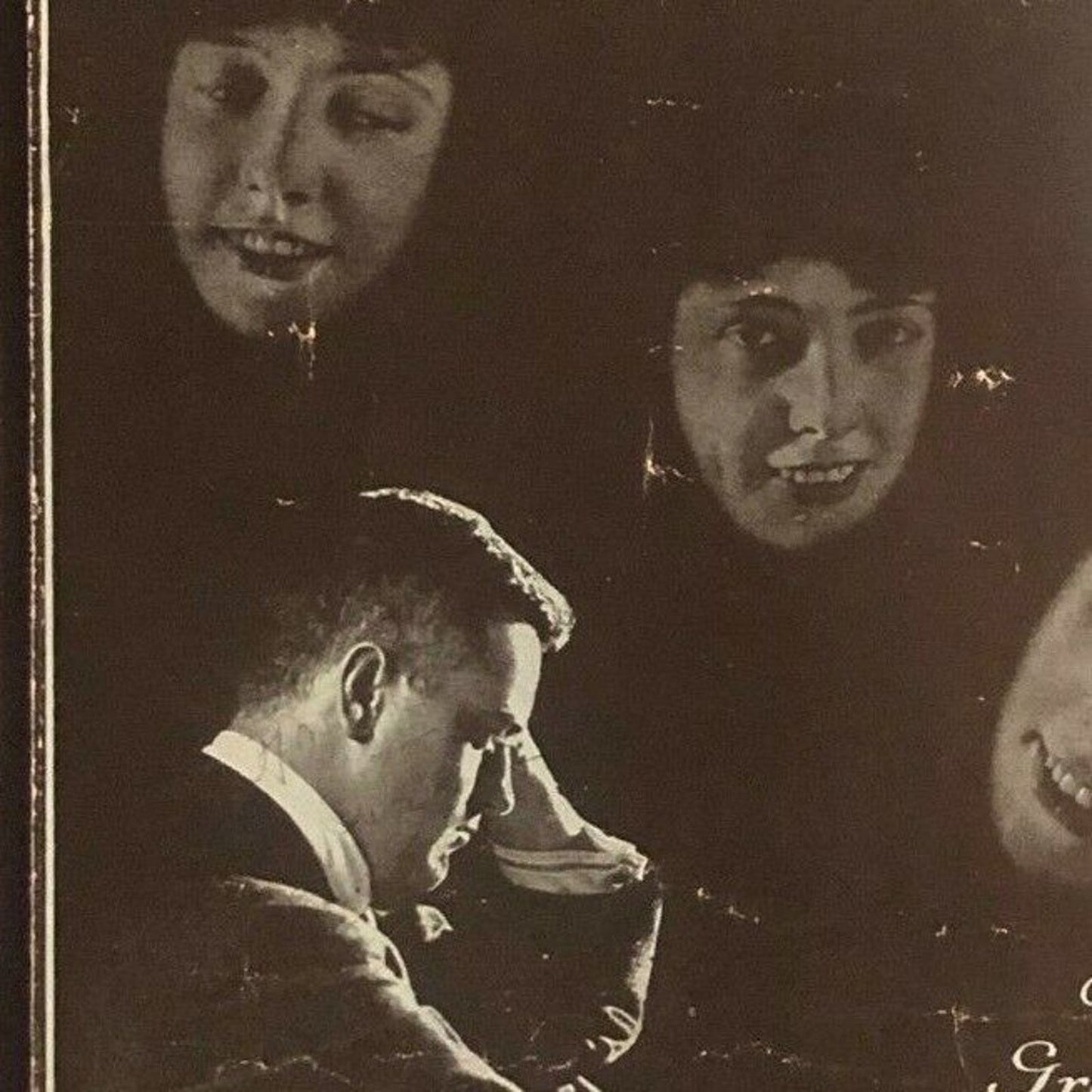 Scarce Vintage 1918 Sheet Music "Some Lonesome Night"