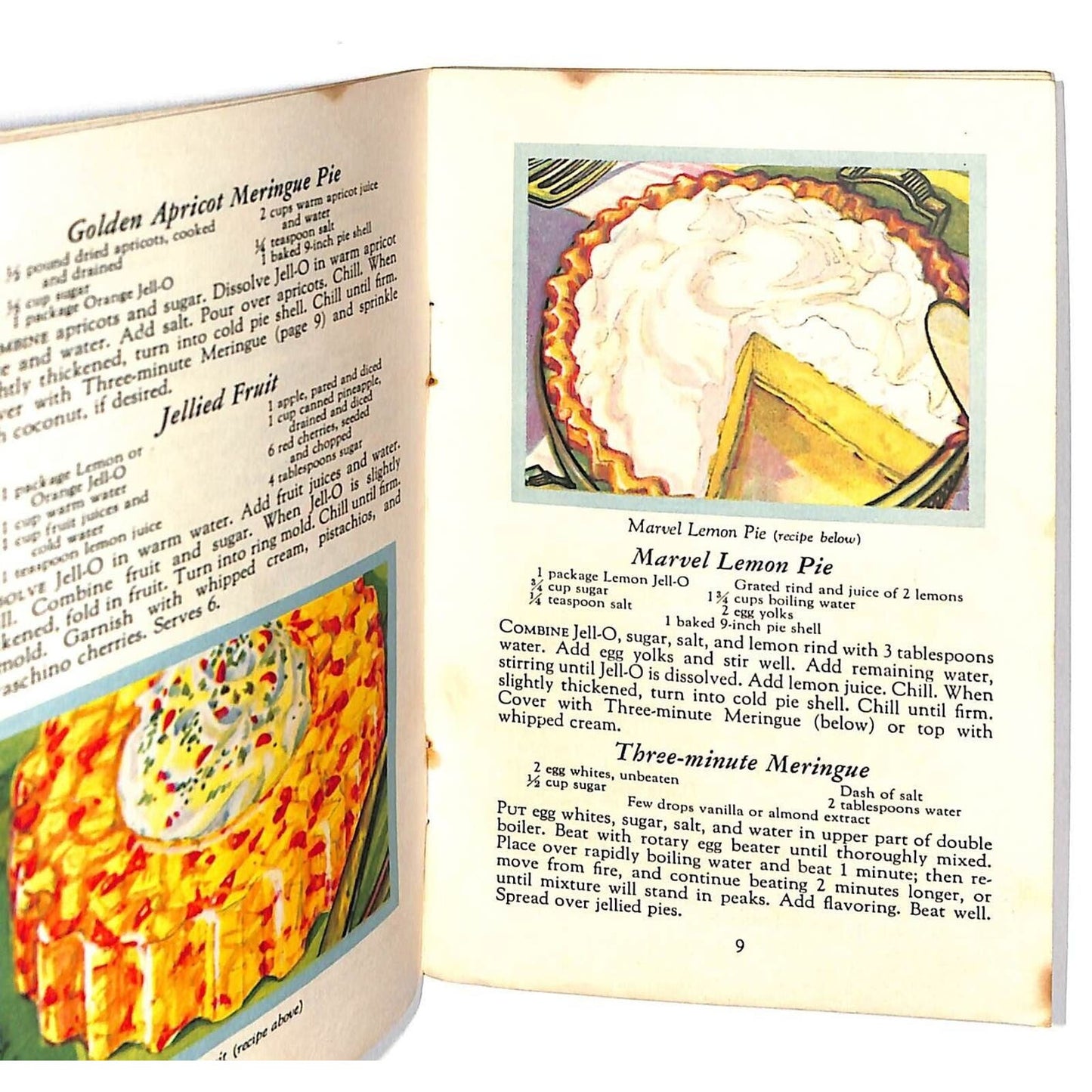 Jell-O Recipe Booklet "..Without Boiling Water! "48 New Recipes" c1932 23pp