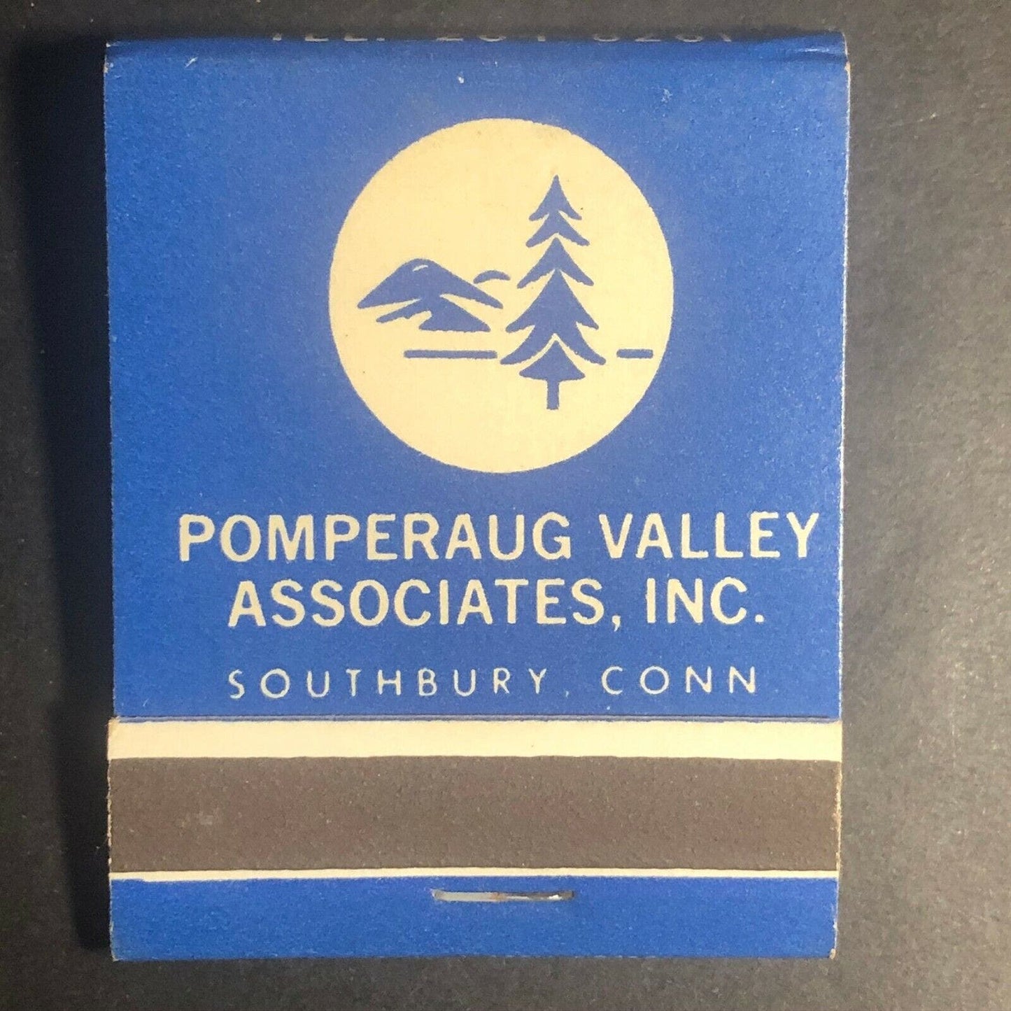 60's-70's Full Matchbook "Pomperaug Valley Associates" Southbury, CT