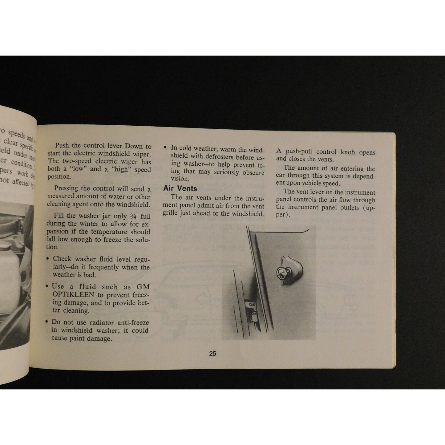 1972 Chevrolet 79 pg. Owner's Manual VGC / Nearly NOS